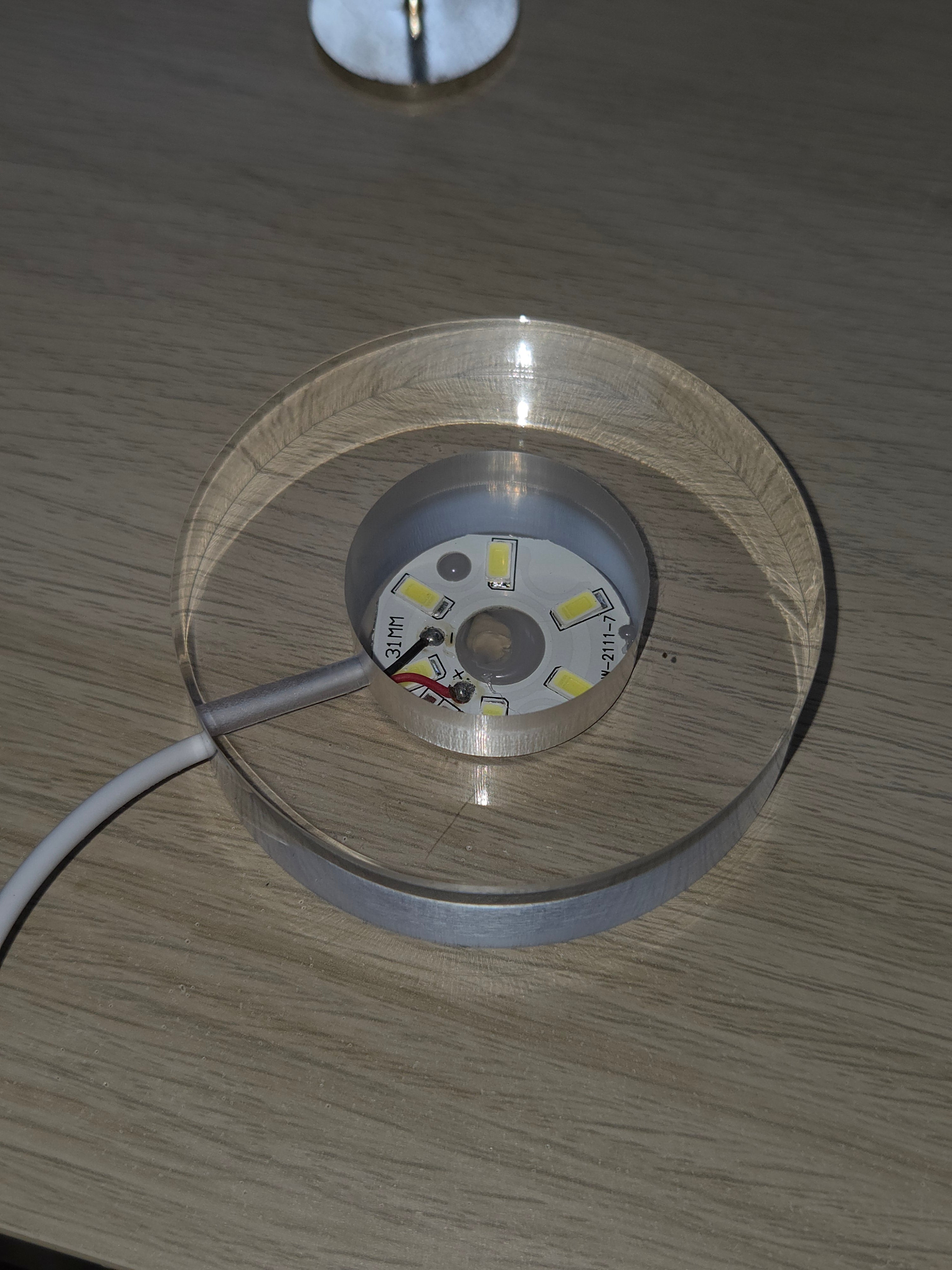 USB Acrylic light stand