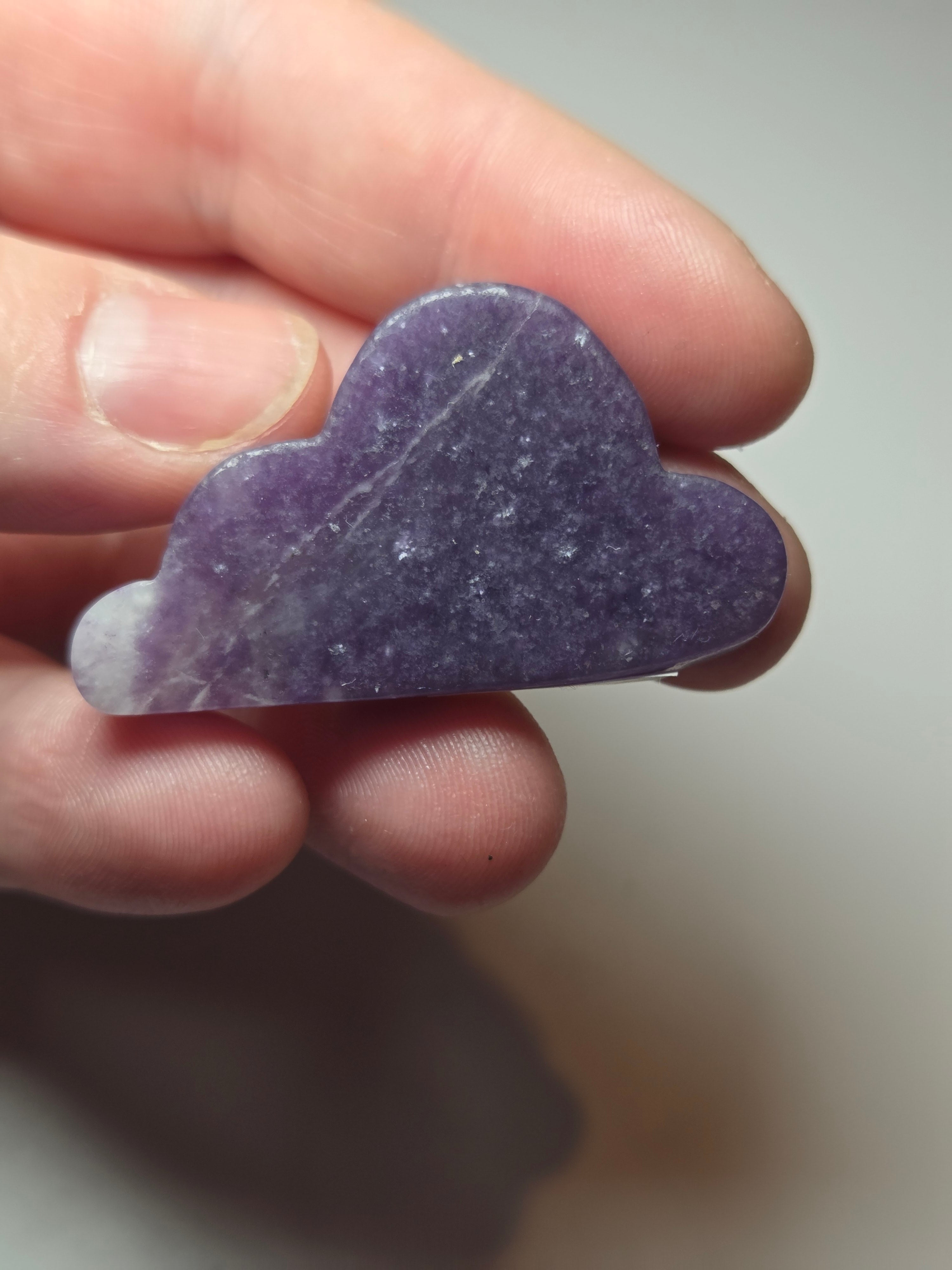 Lepidolite crystal cloud