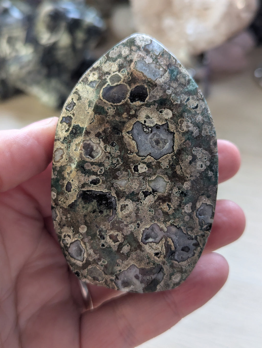 Thousand Eye Jasper Tear drop