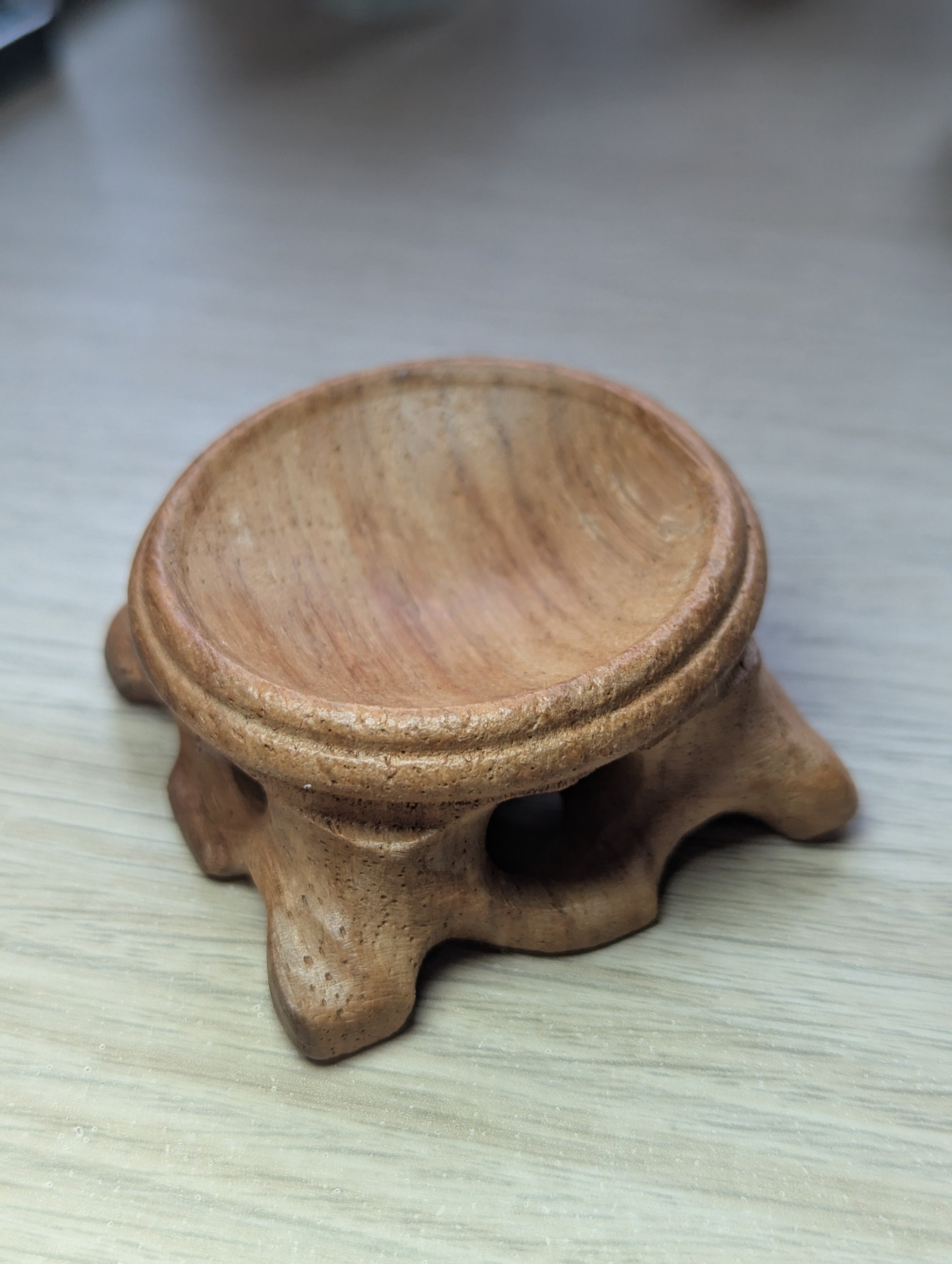 Wooden Sphere stand