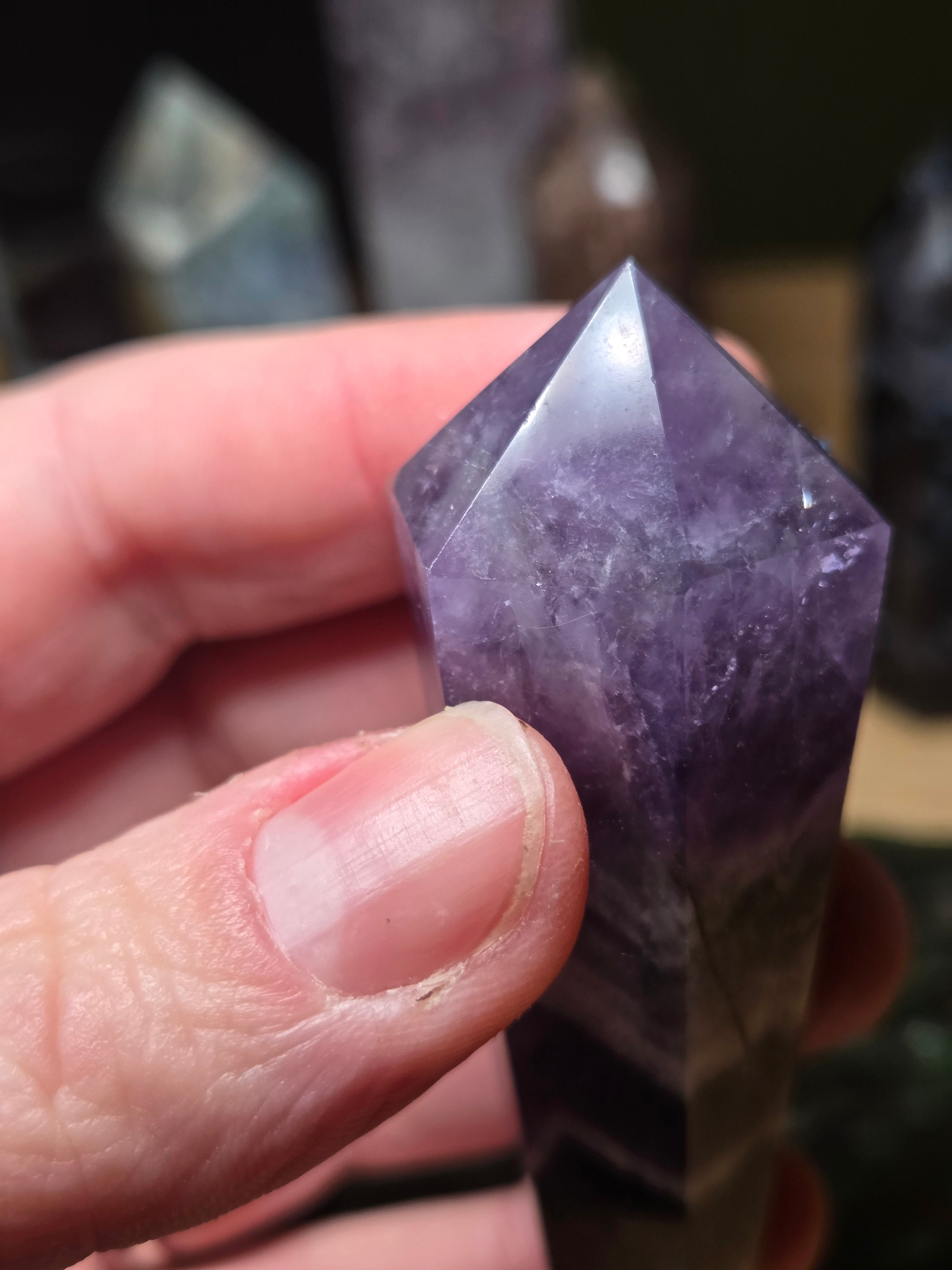Dream Amethyst crystal DT
