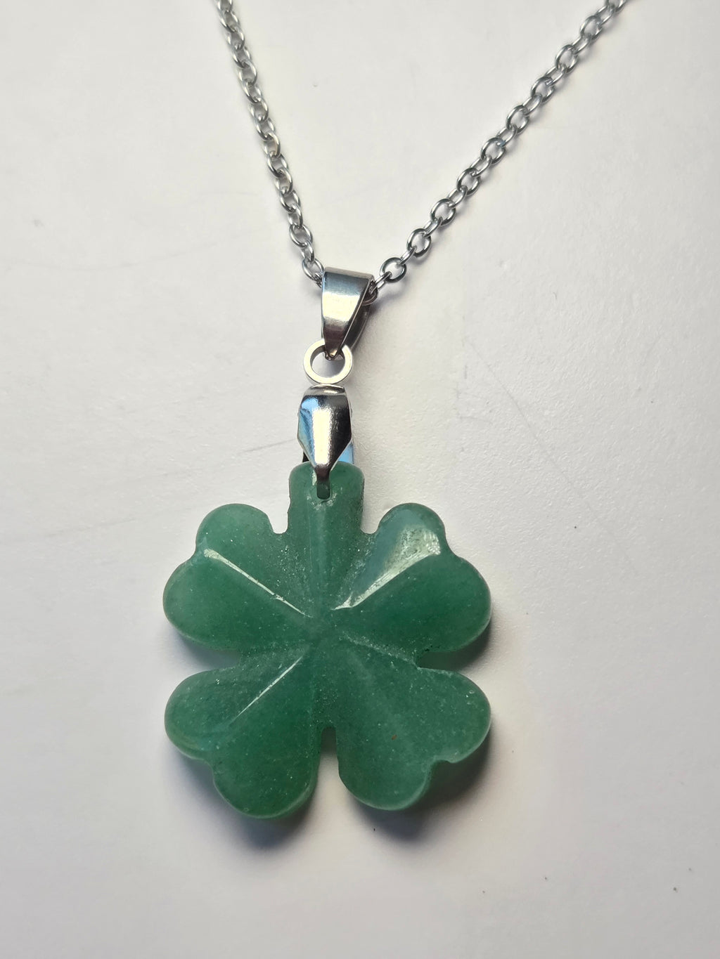 Green Aventurine crystal handmade necklace