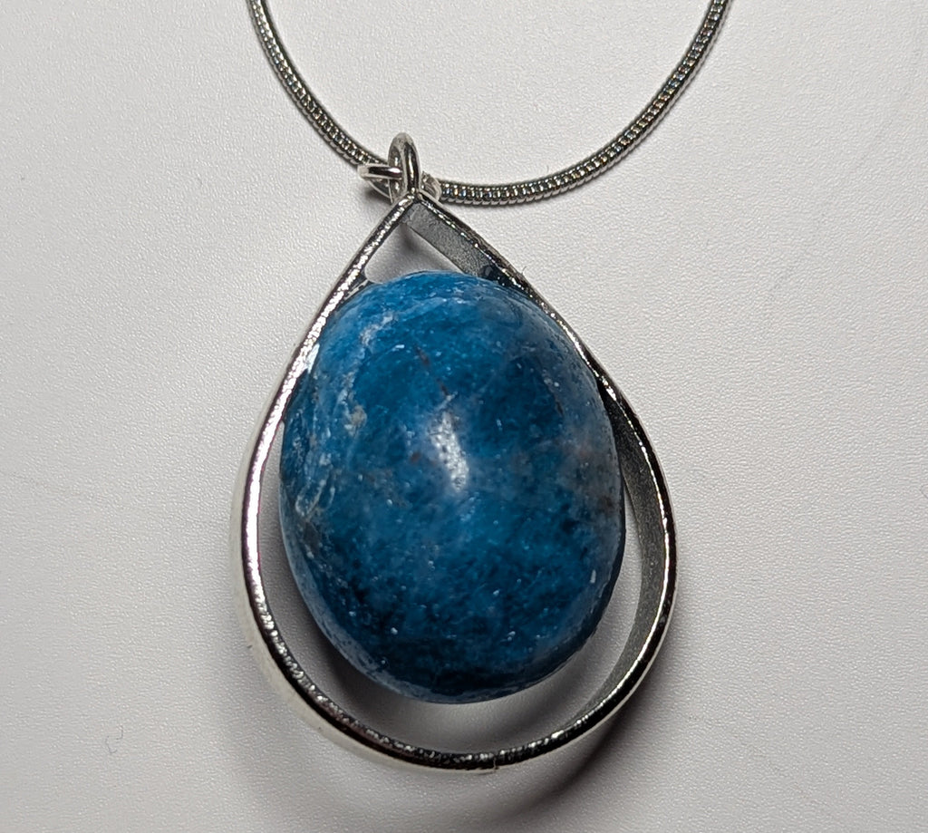 Apatite crystal handmade necklace