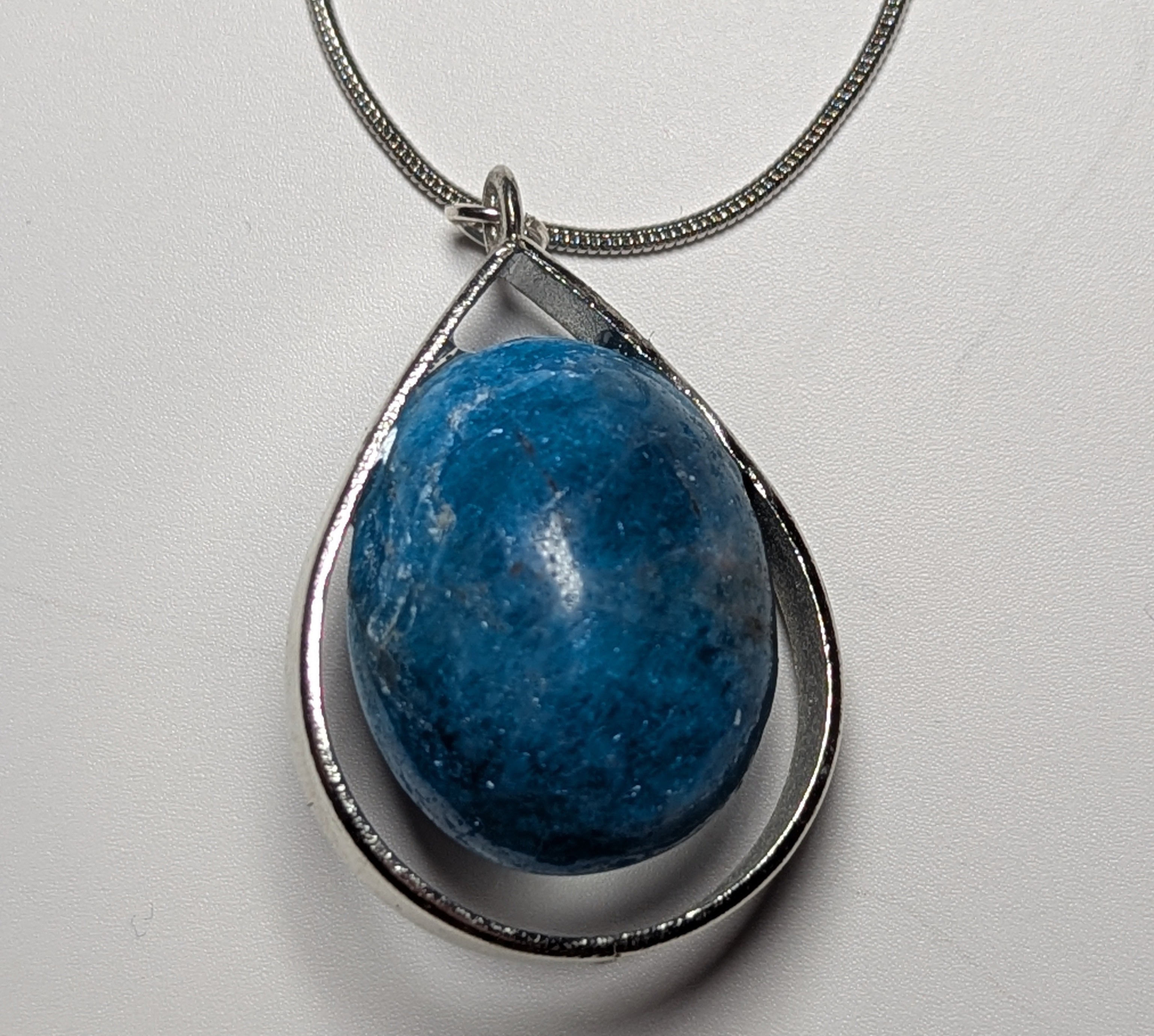 Apatite crystal handmade necklace