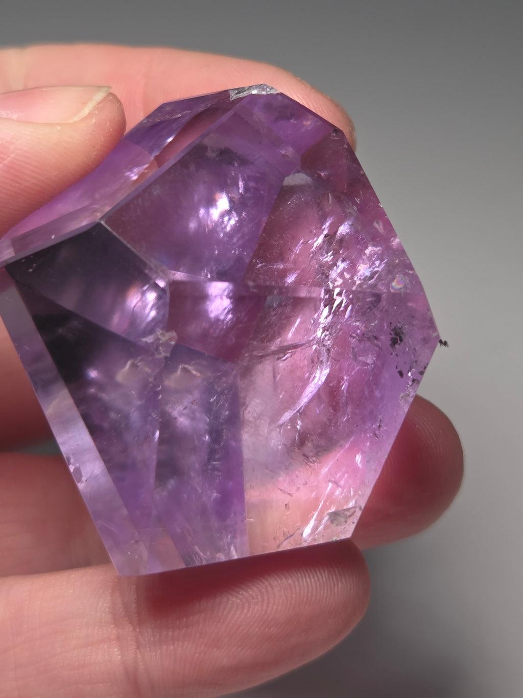 Grade AA Amethyst crystal freeform