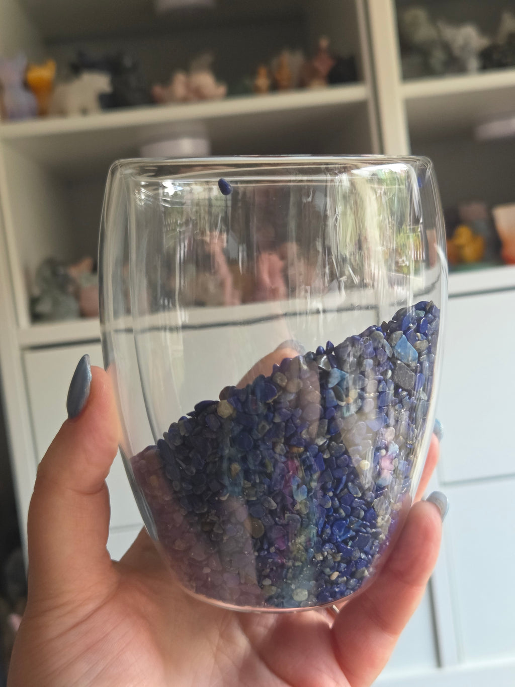 Crystal chip glasses