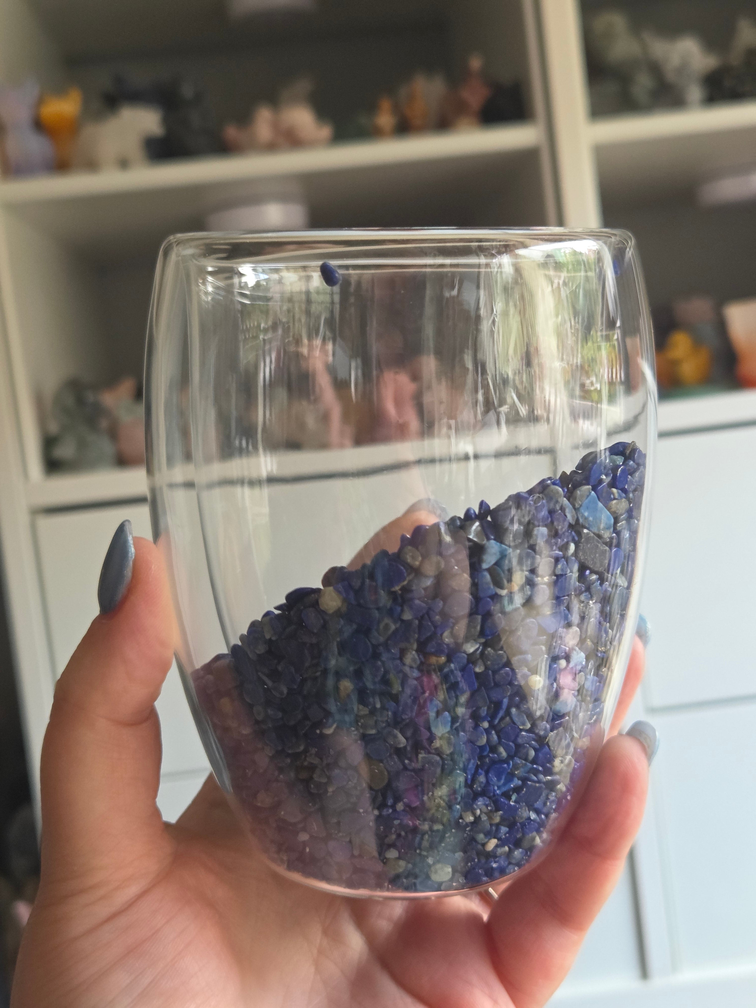 Crystal chip glasses
