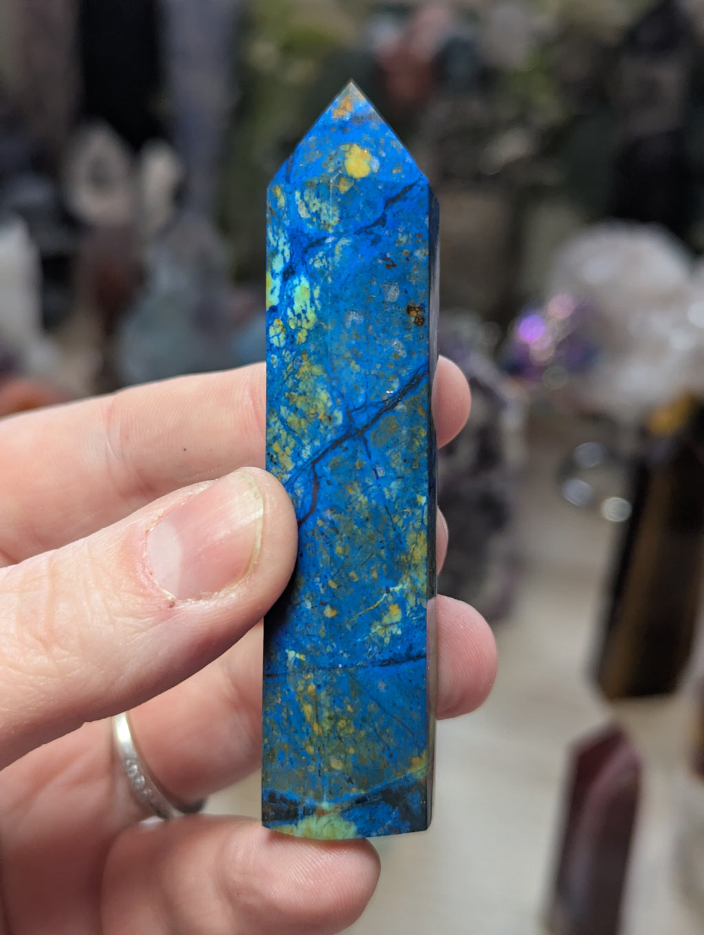 Crycecola crystal tower carving