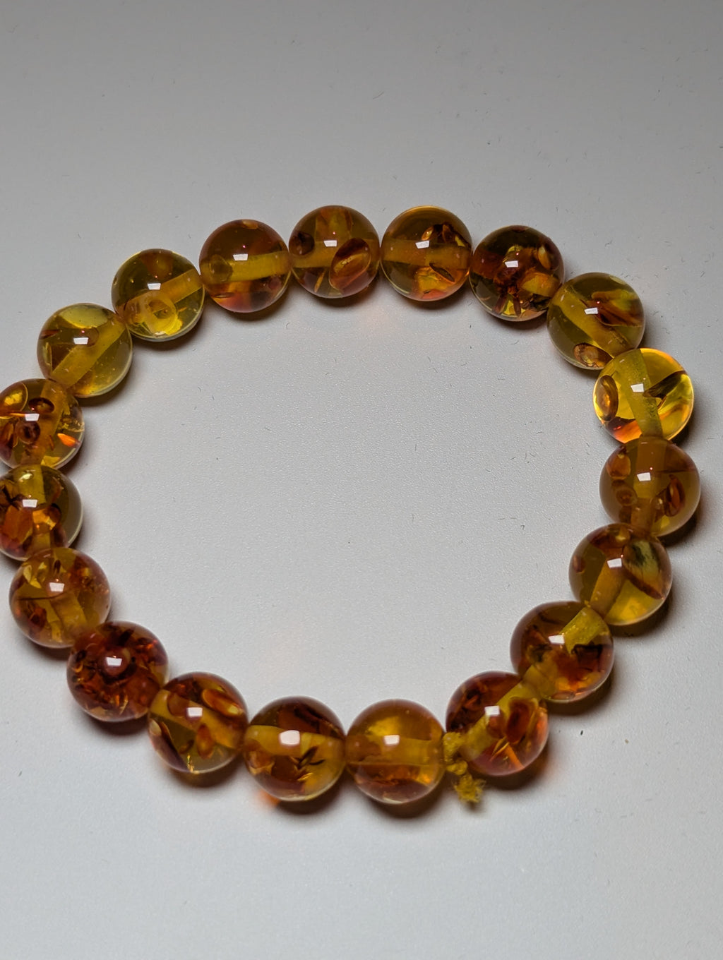 Amber bracelet  large sized
