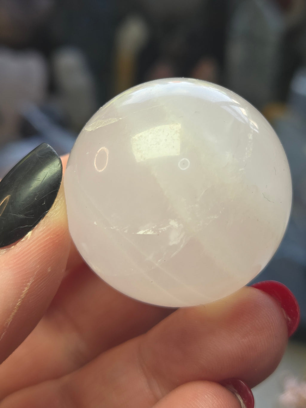 Rose quartz  small sphere