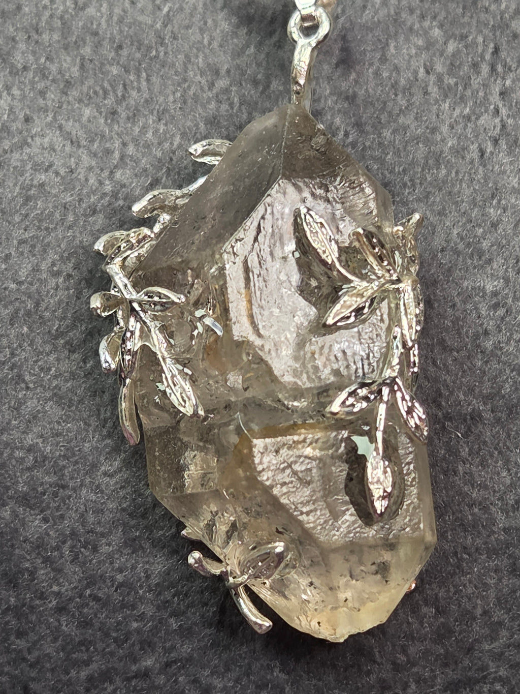 Enhydro crystal necklace handmade