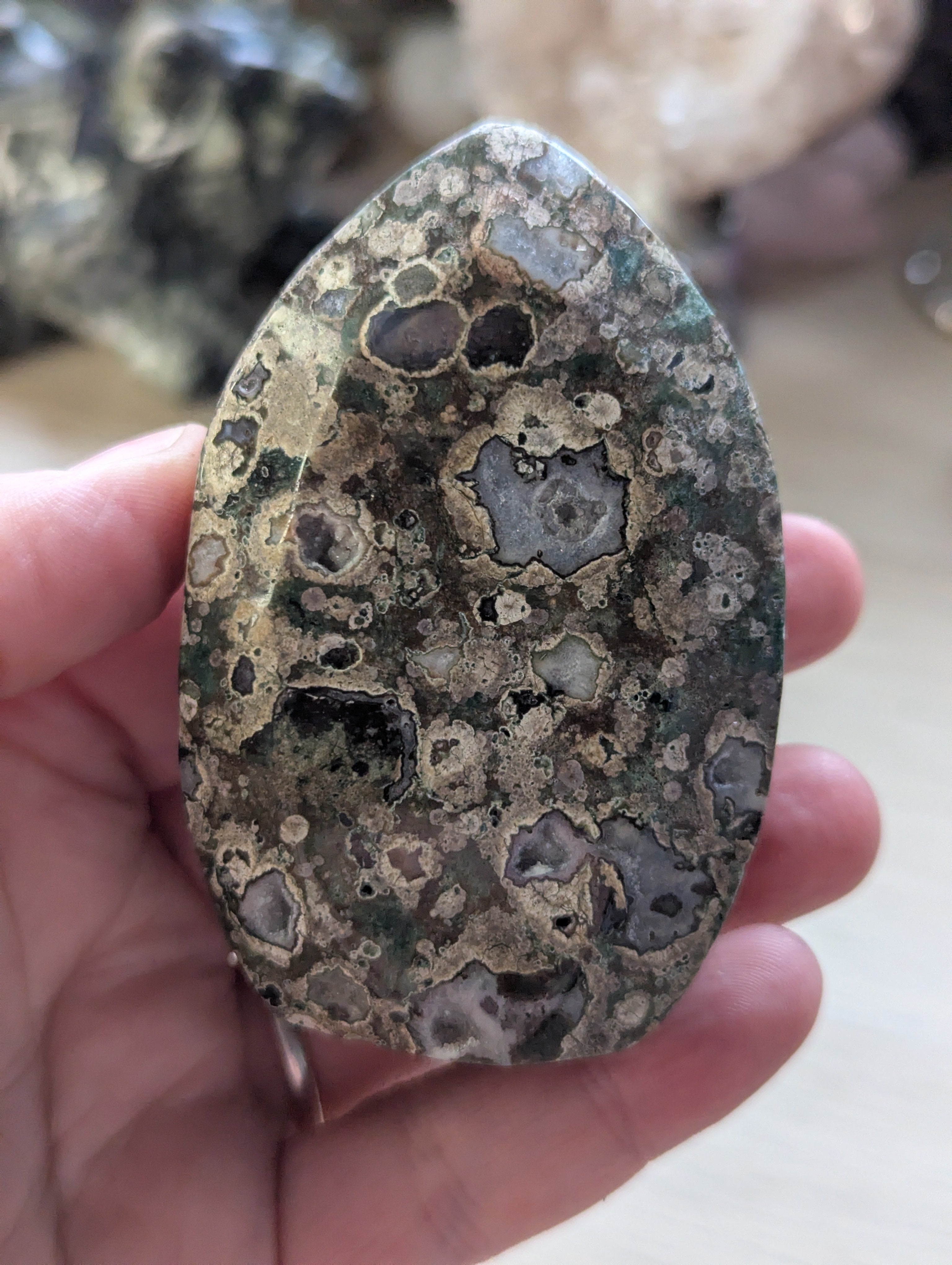 Thousand Eye Jasper Tear drop