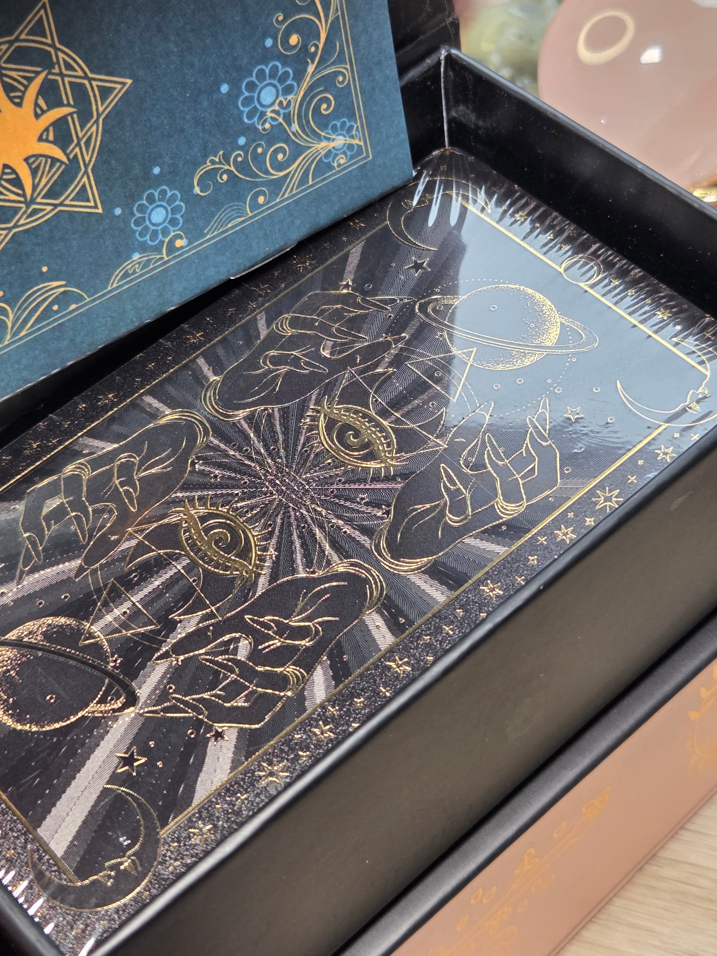 Black and Golden foil Tarror cards in hard case