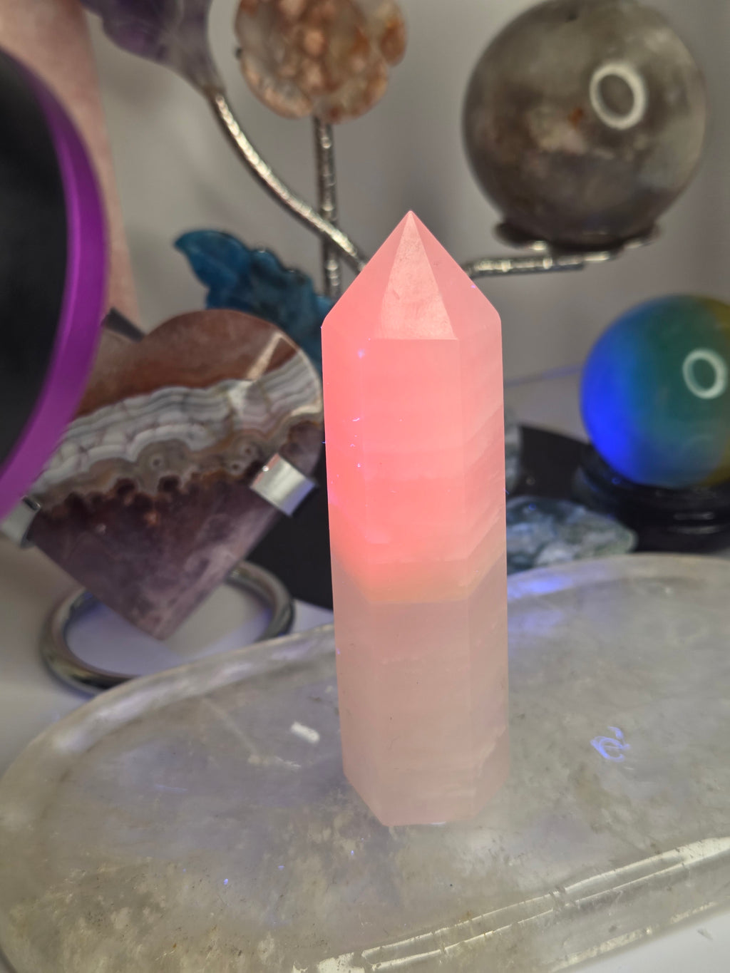 Mango  afgan jade crystal tower