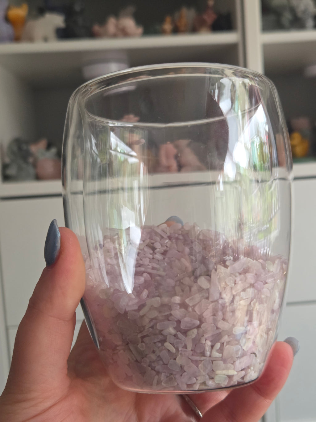Crystal chip glasses