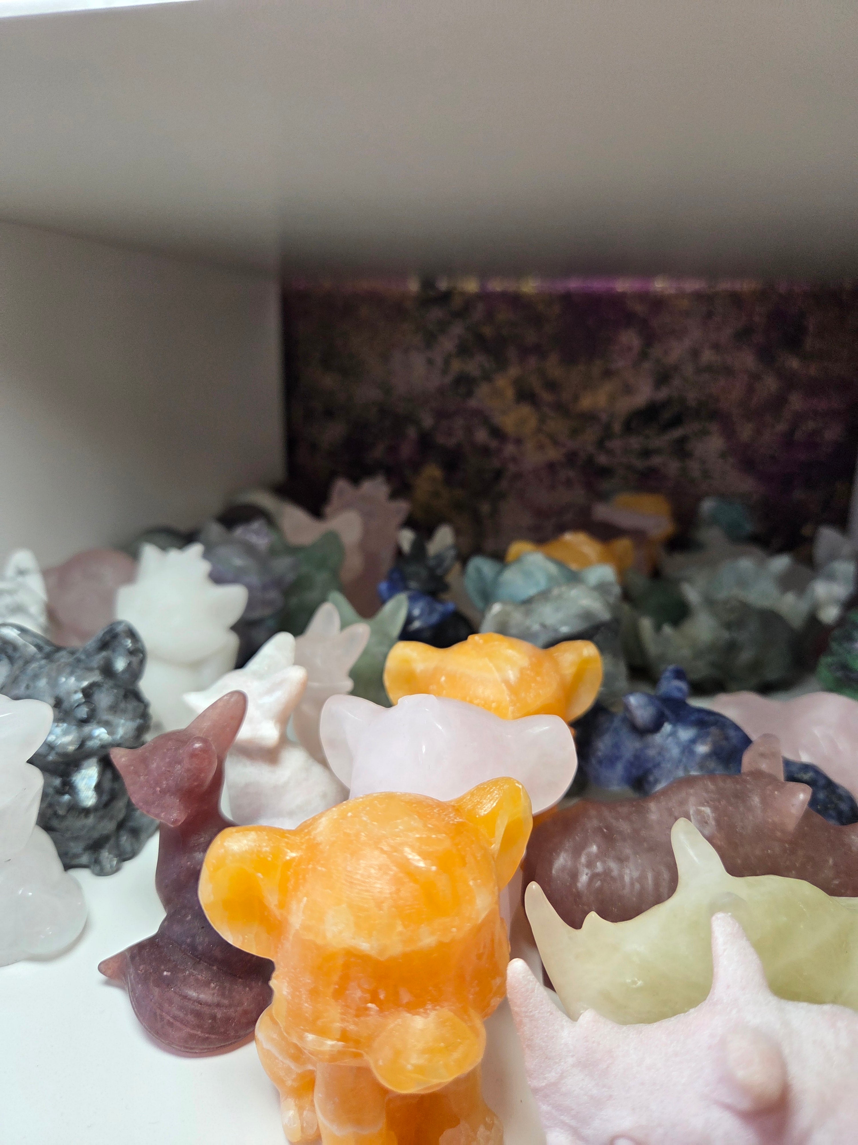 2 x randomly picked medium carvings