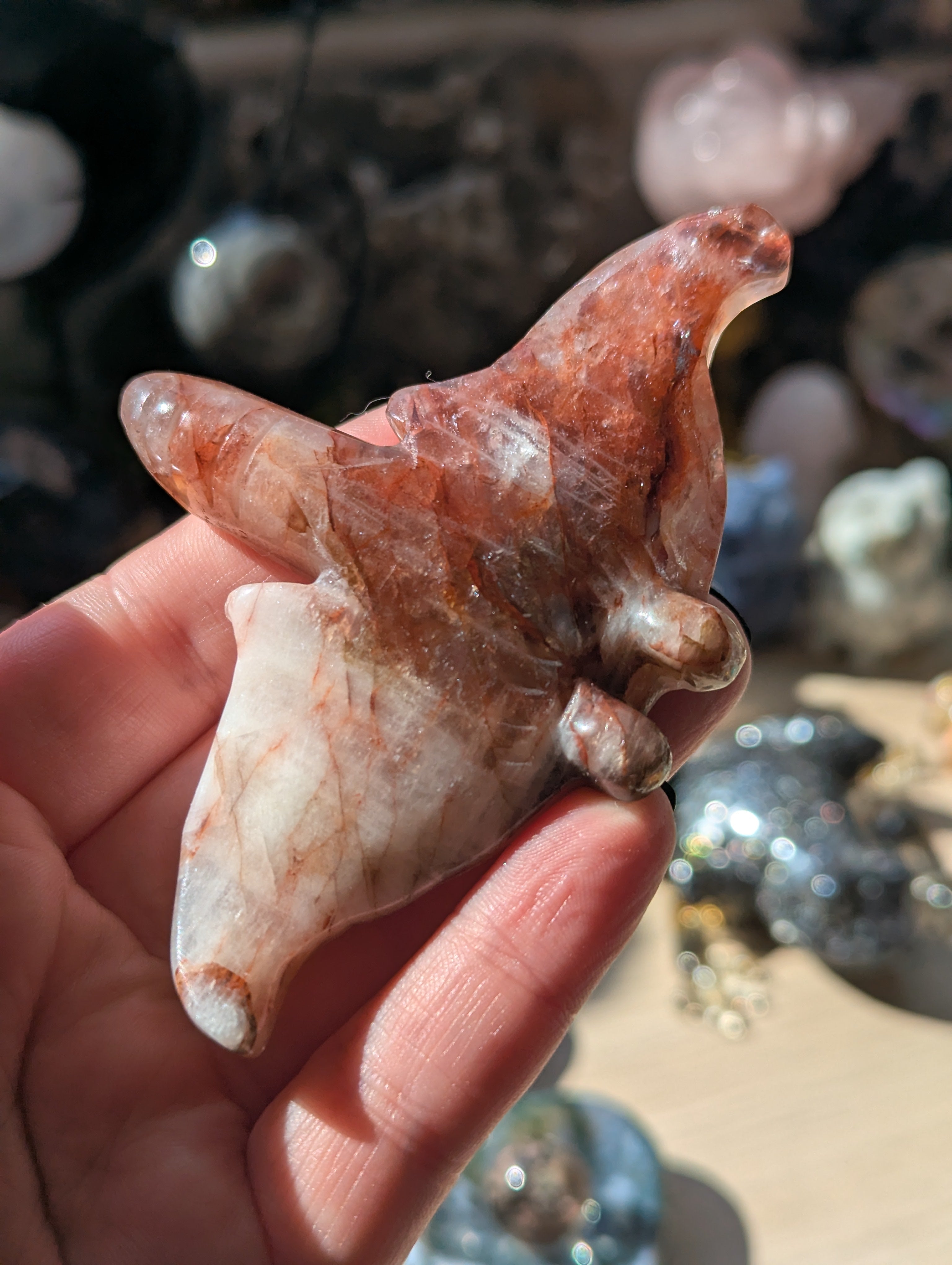 Stingray carving