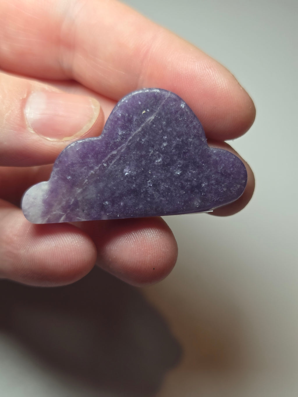 Lepidolite crystal cloud