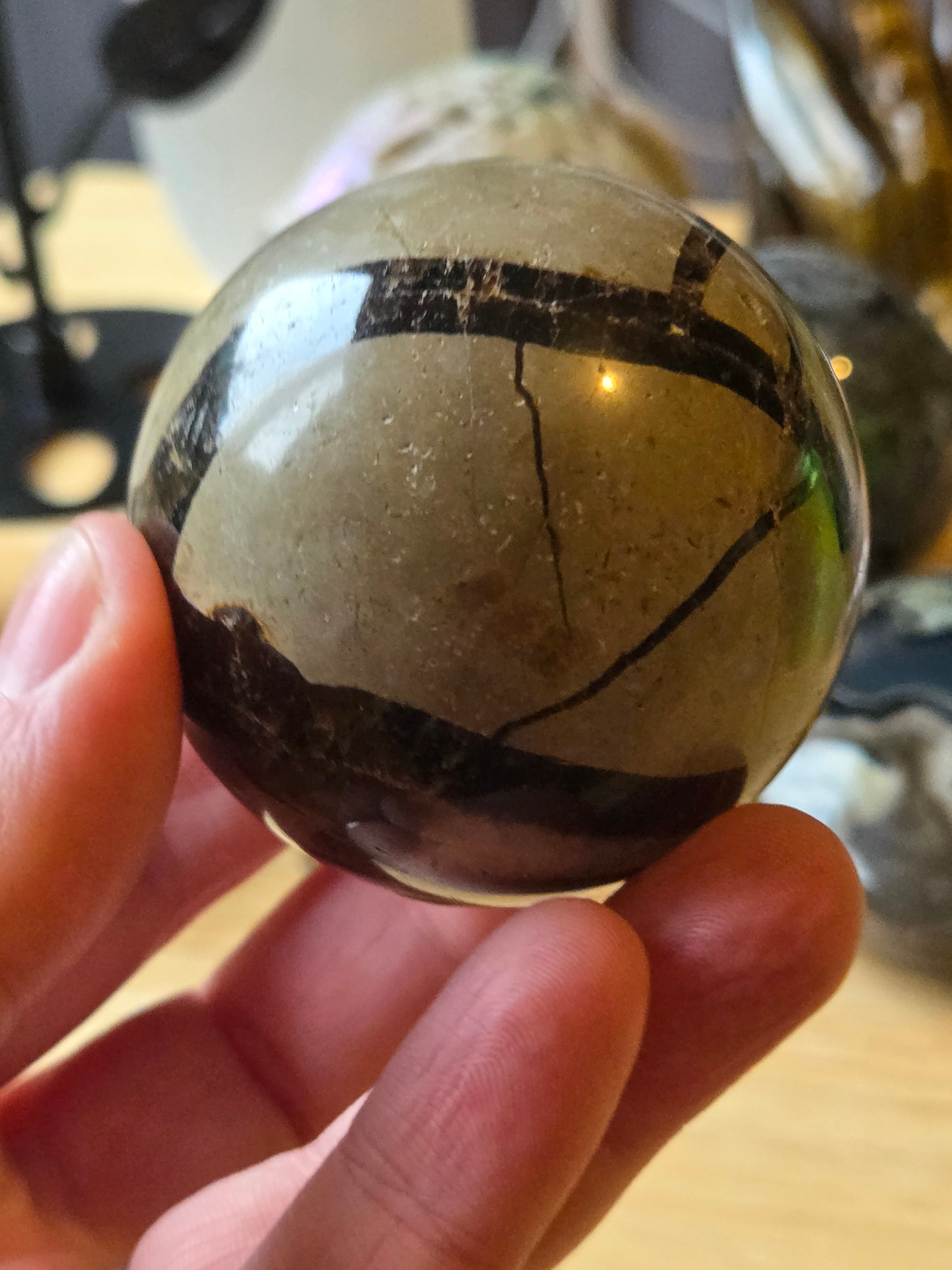 New Crystal sphere UV reactive