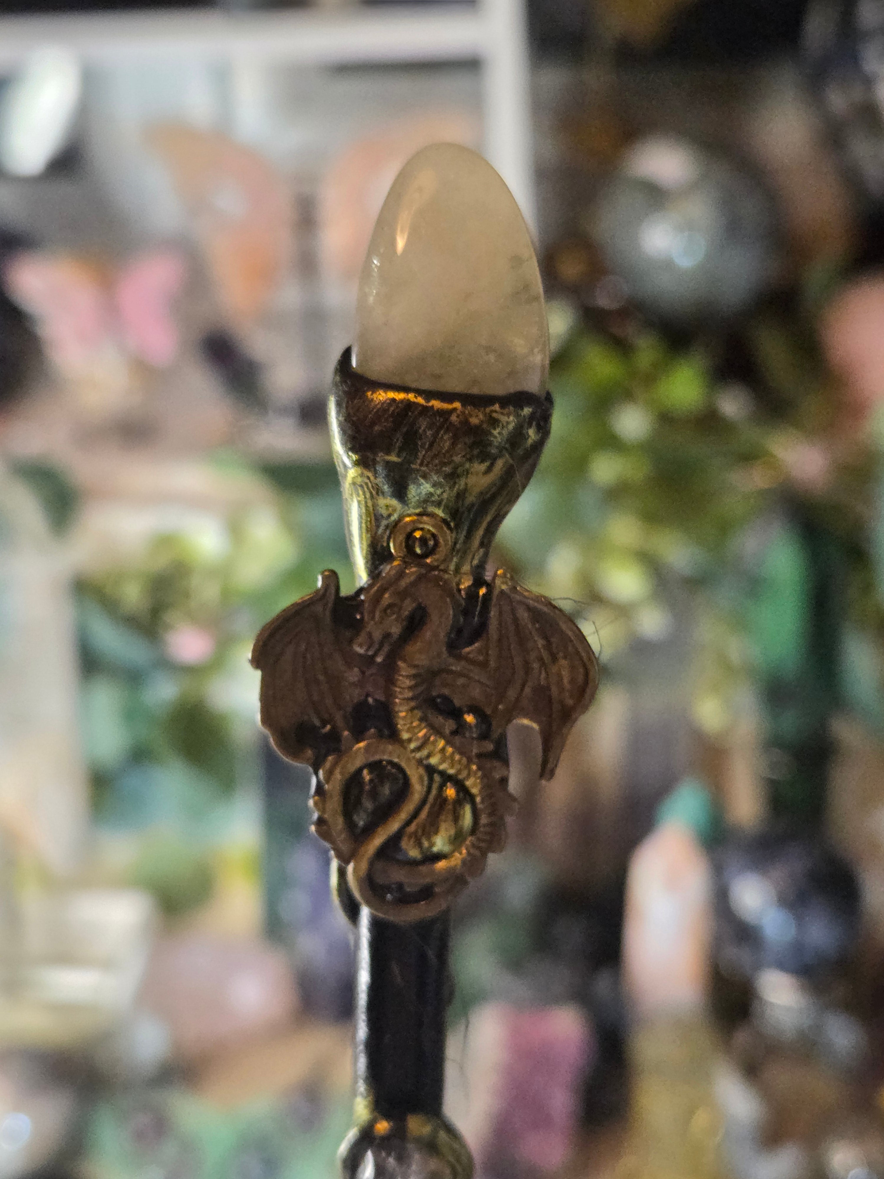 Crystal wand