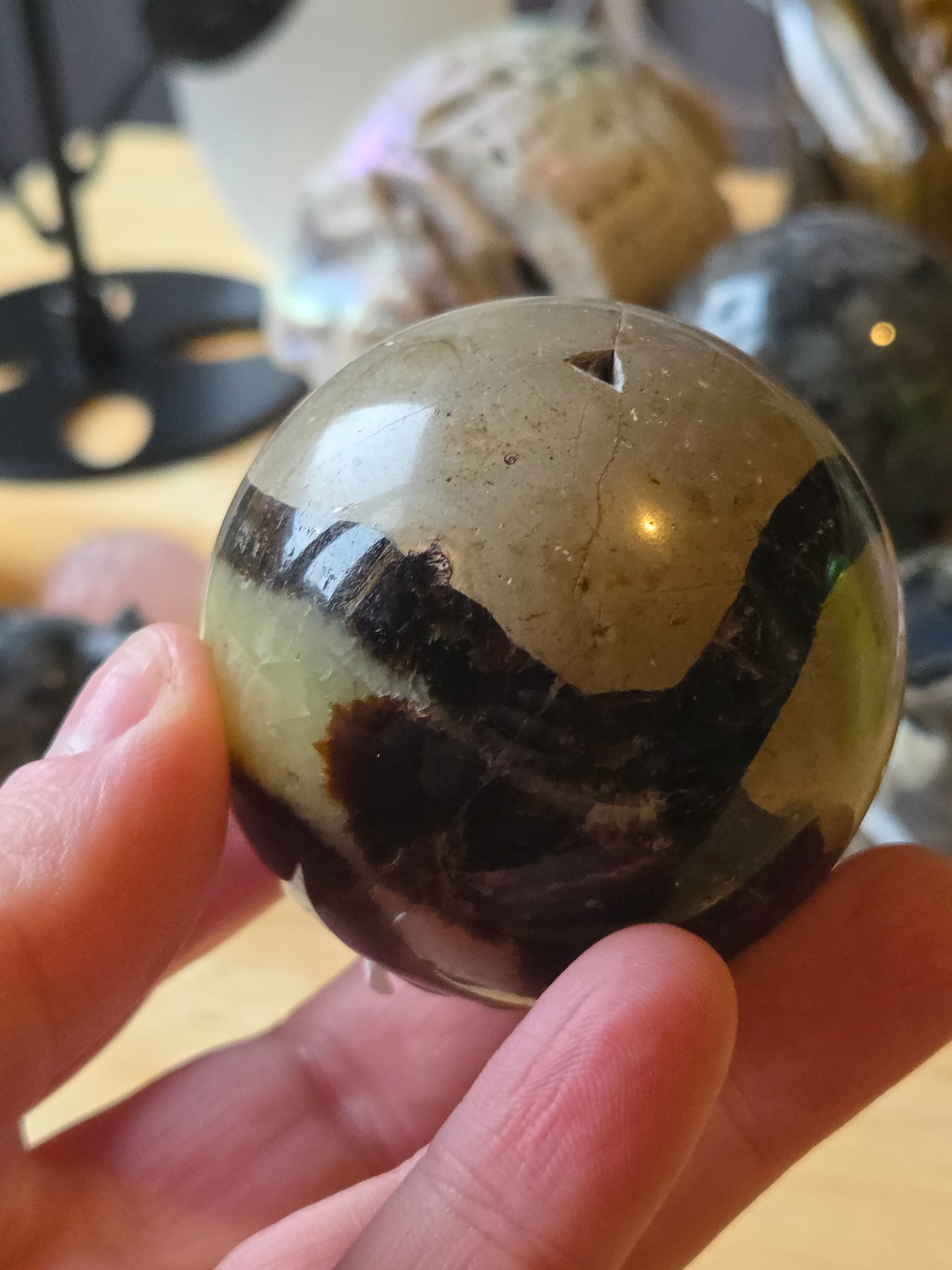 New Crystal sphere UV reactive
