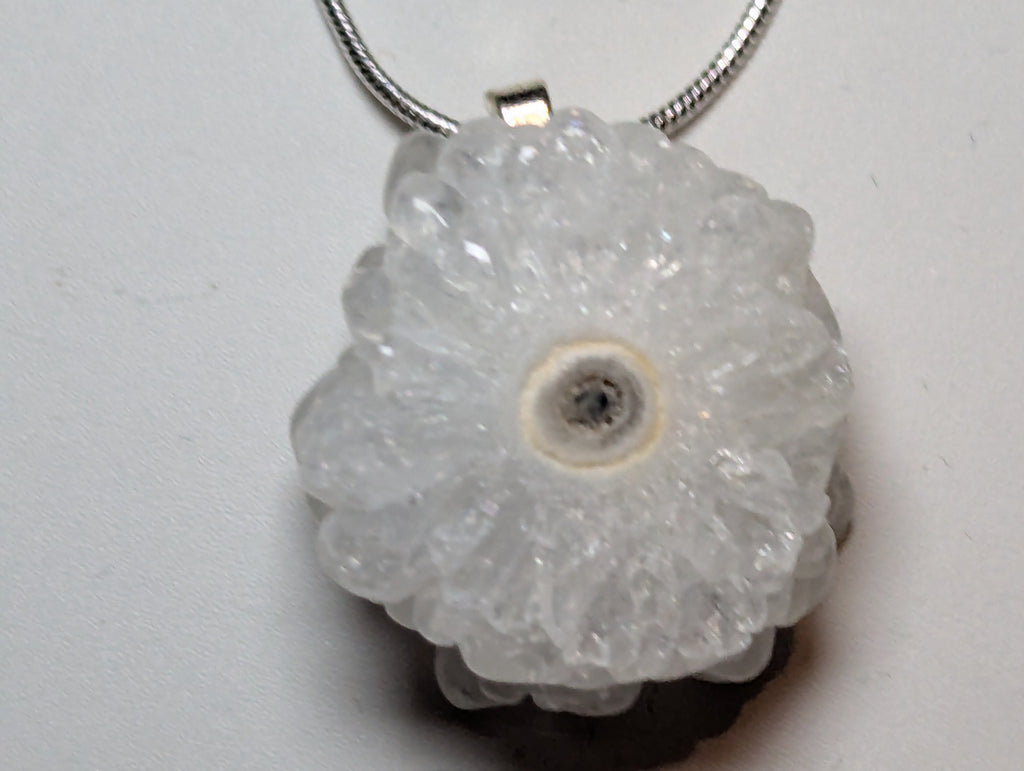 Solar Quartz crystal handmade necklace