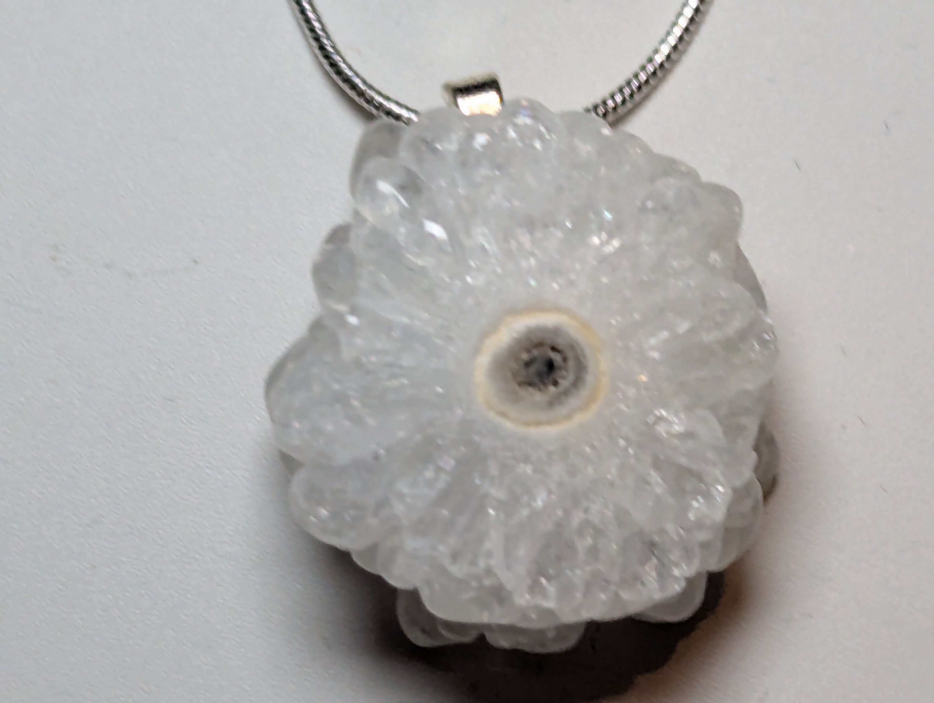 Solar Quartz crystal handmade necklace