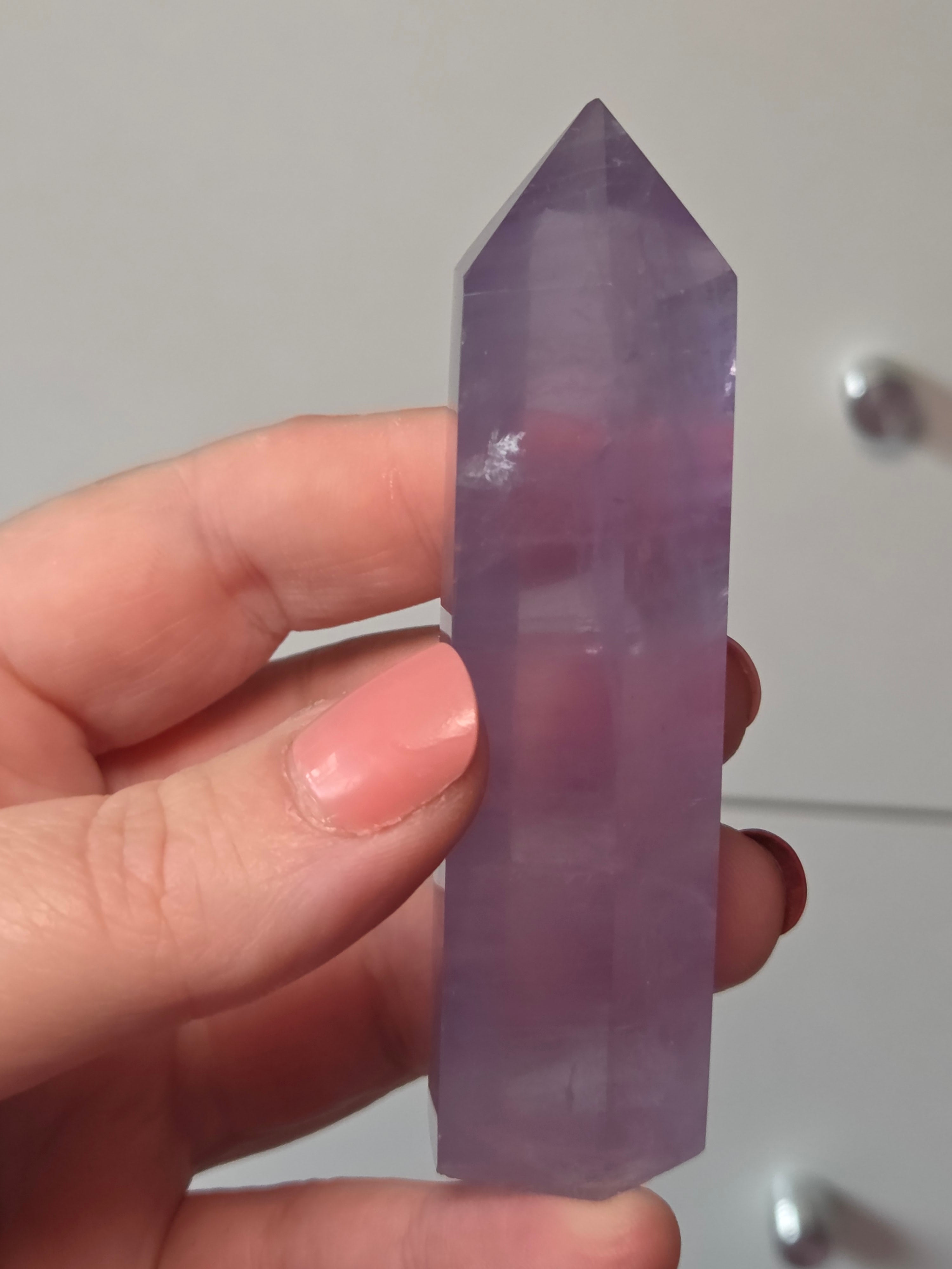 Amethyst crystal tower