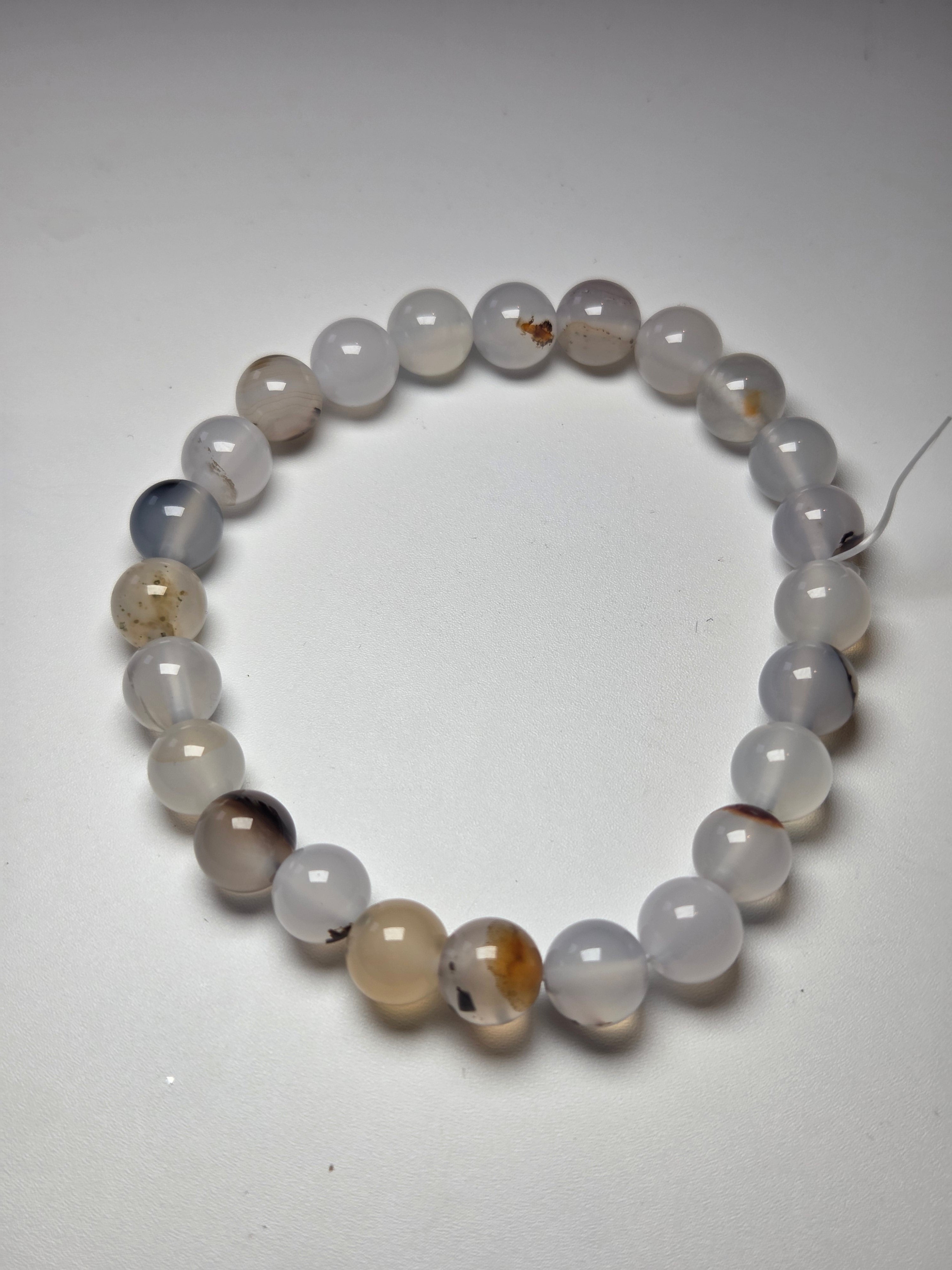Agate crystal bracelet