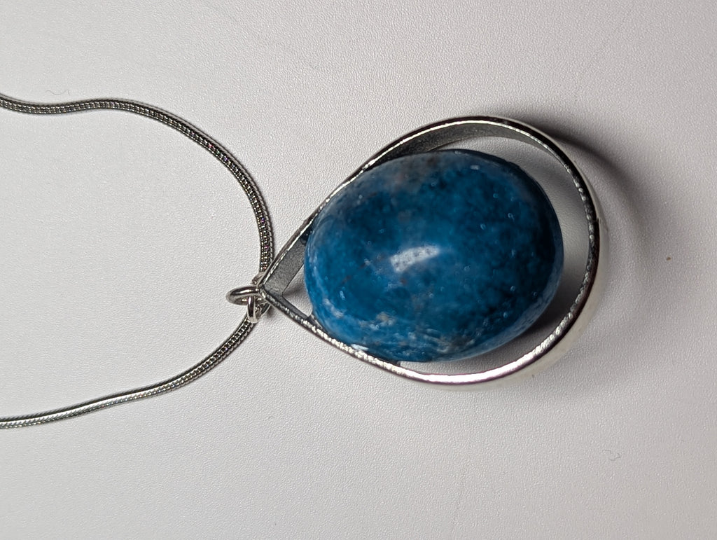 Apatite crystal handmade necklace