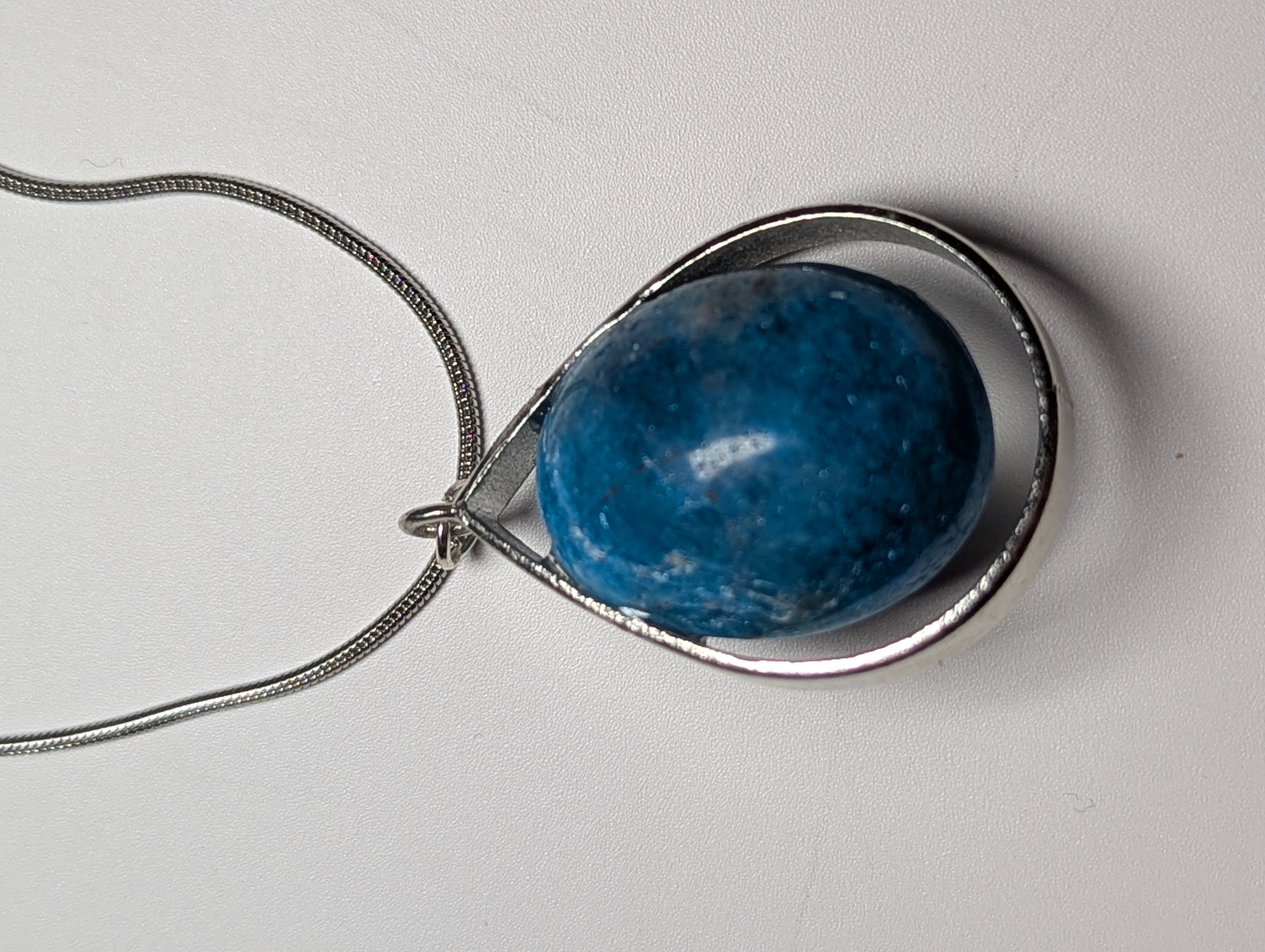 Apatite crystal handmade necklace