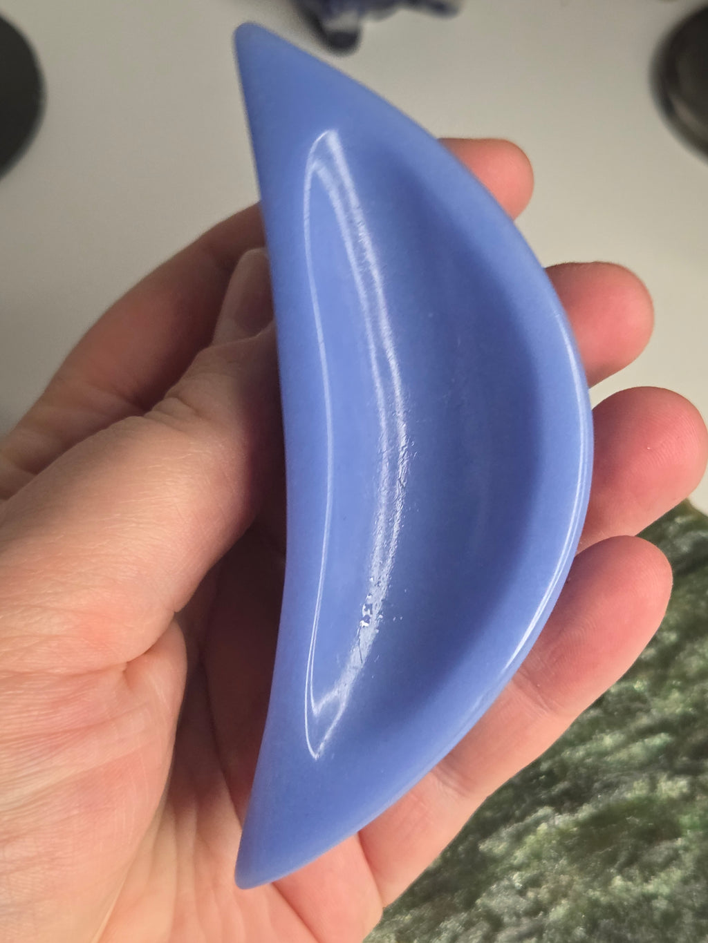 Man made uv reactive moon dish