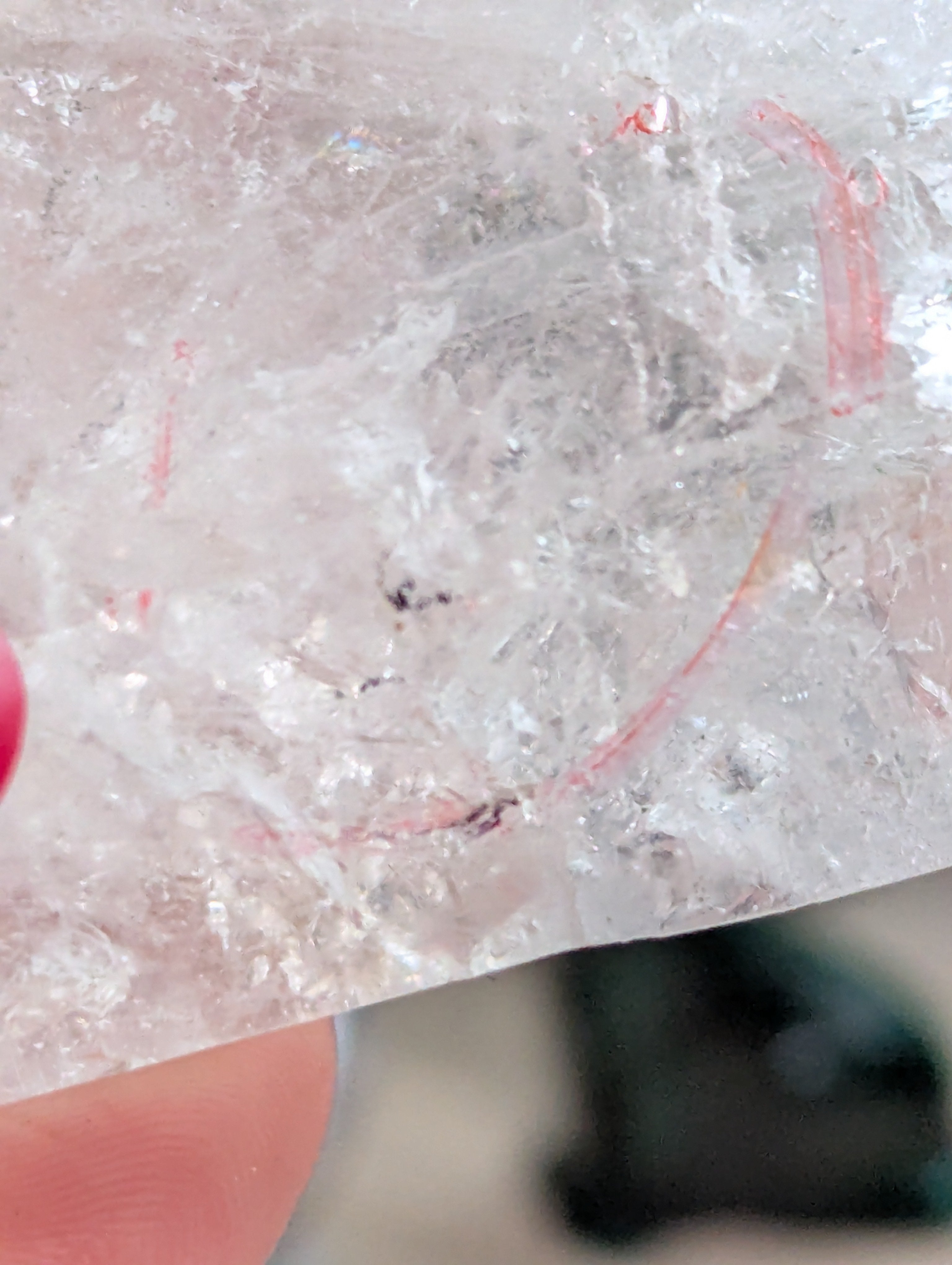 Large  enhydro crystal raw tower