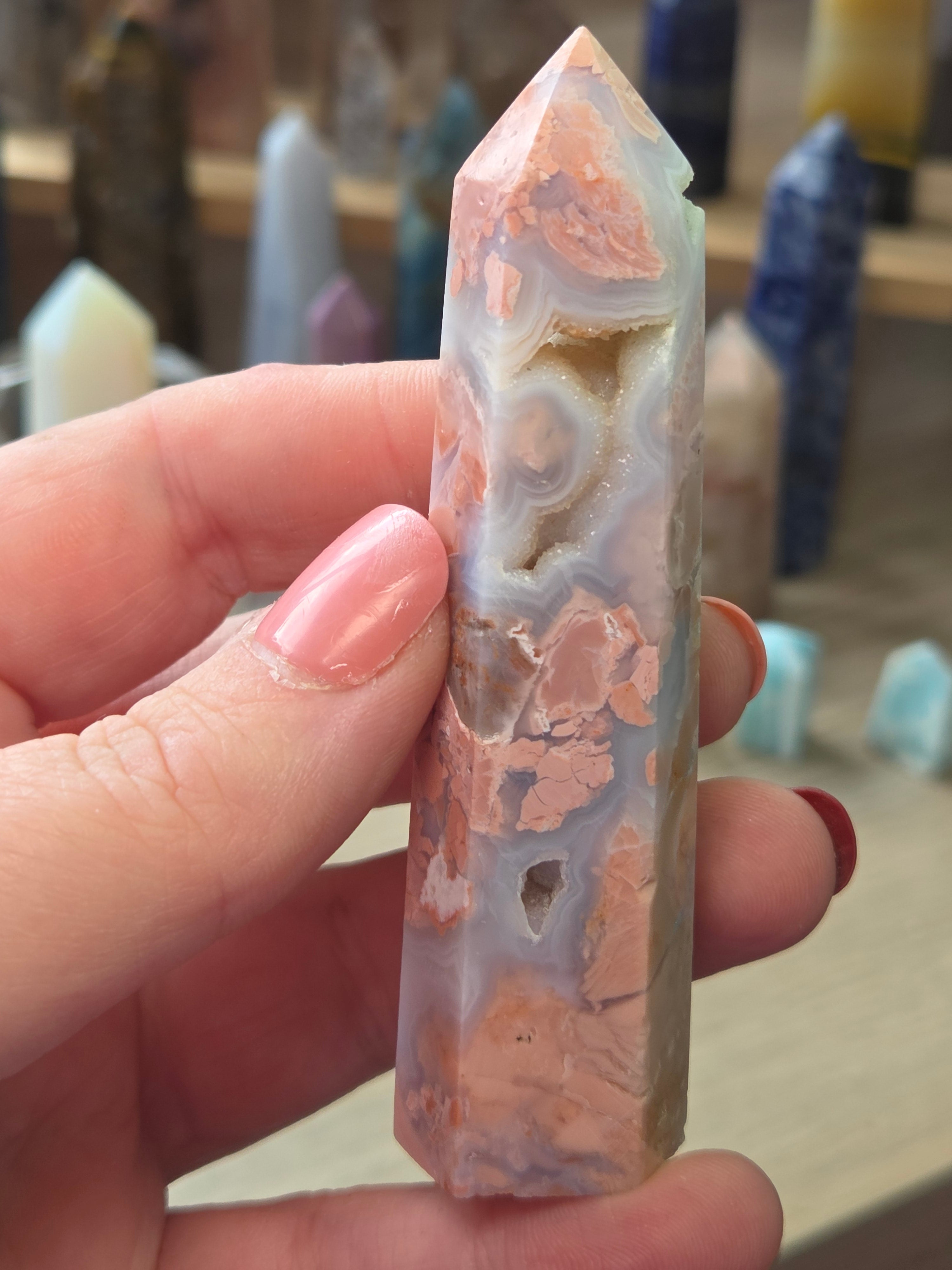 Pink Cotton candy tower