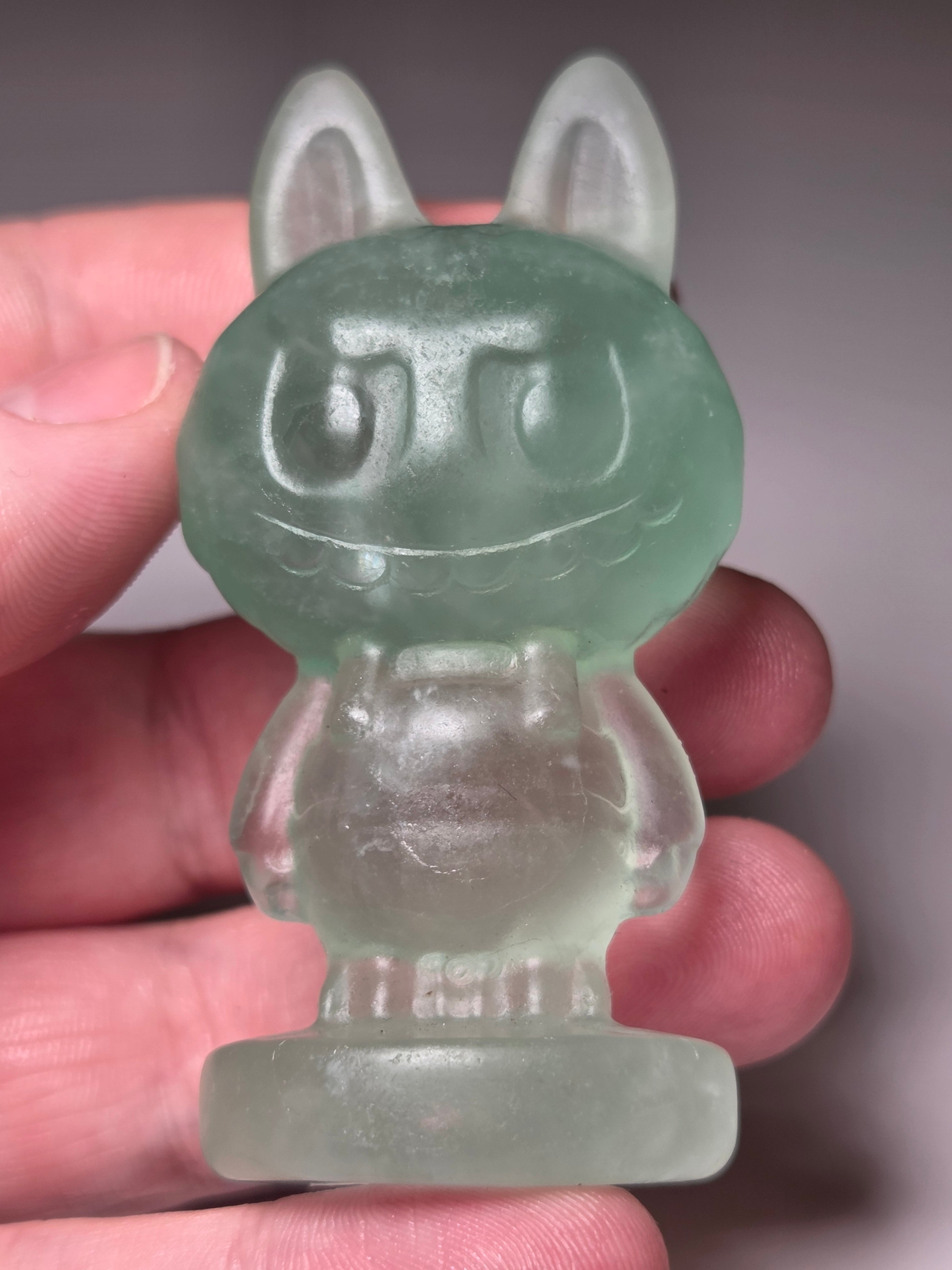 Flourite labubu carving