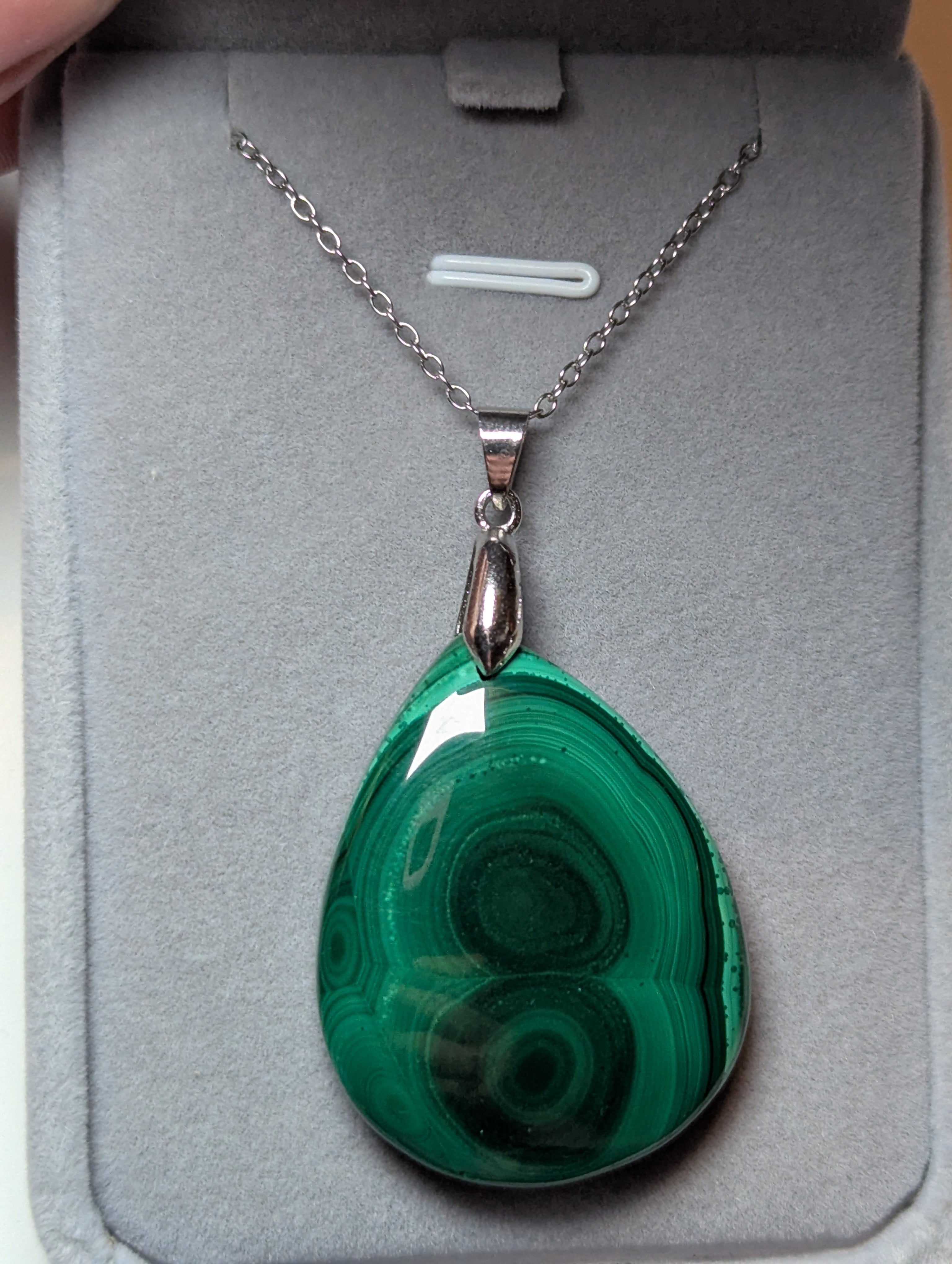 Malicite crystal handmade necklace