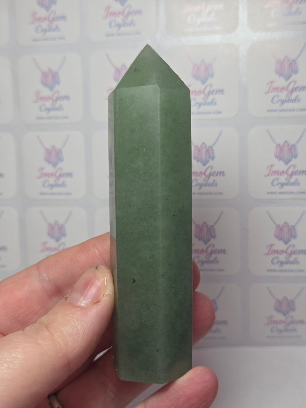 Green Aventurine crystal tower