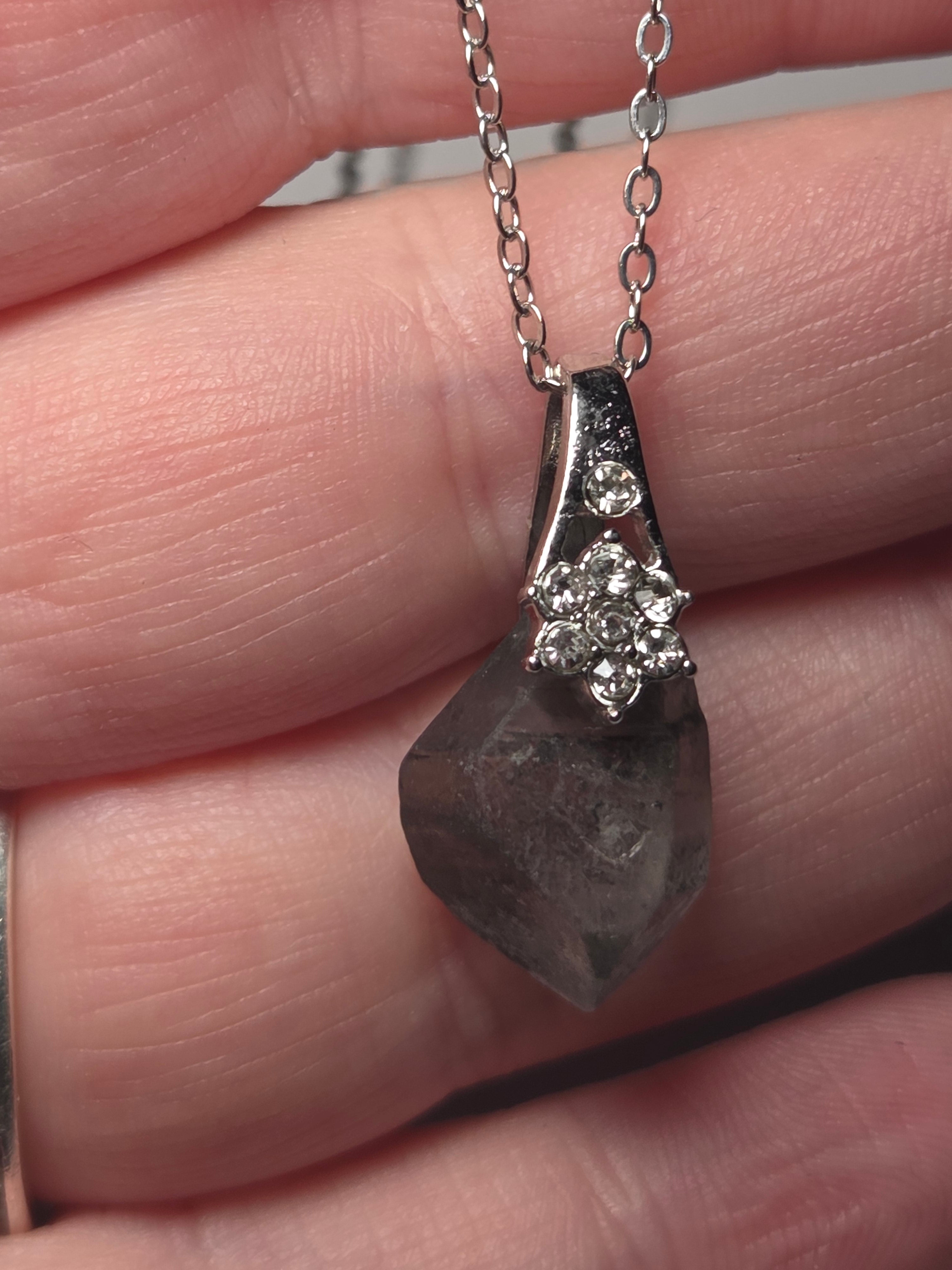 Hekamiah diamond handmade necklace