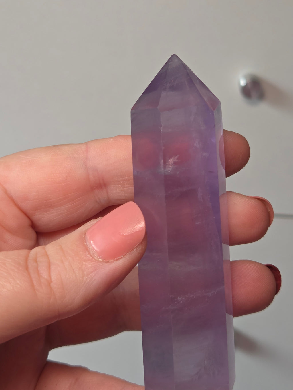 Amethyst crystal tower