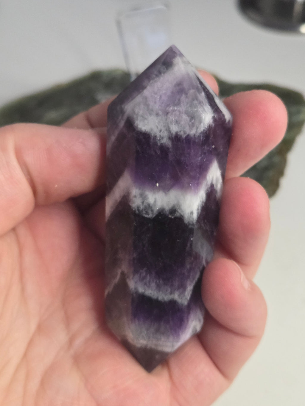 Dream Amethyst crystal DT with stand