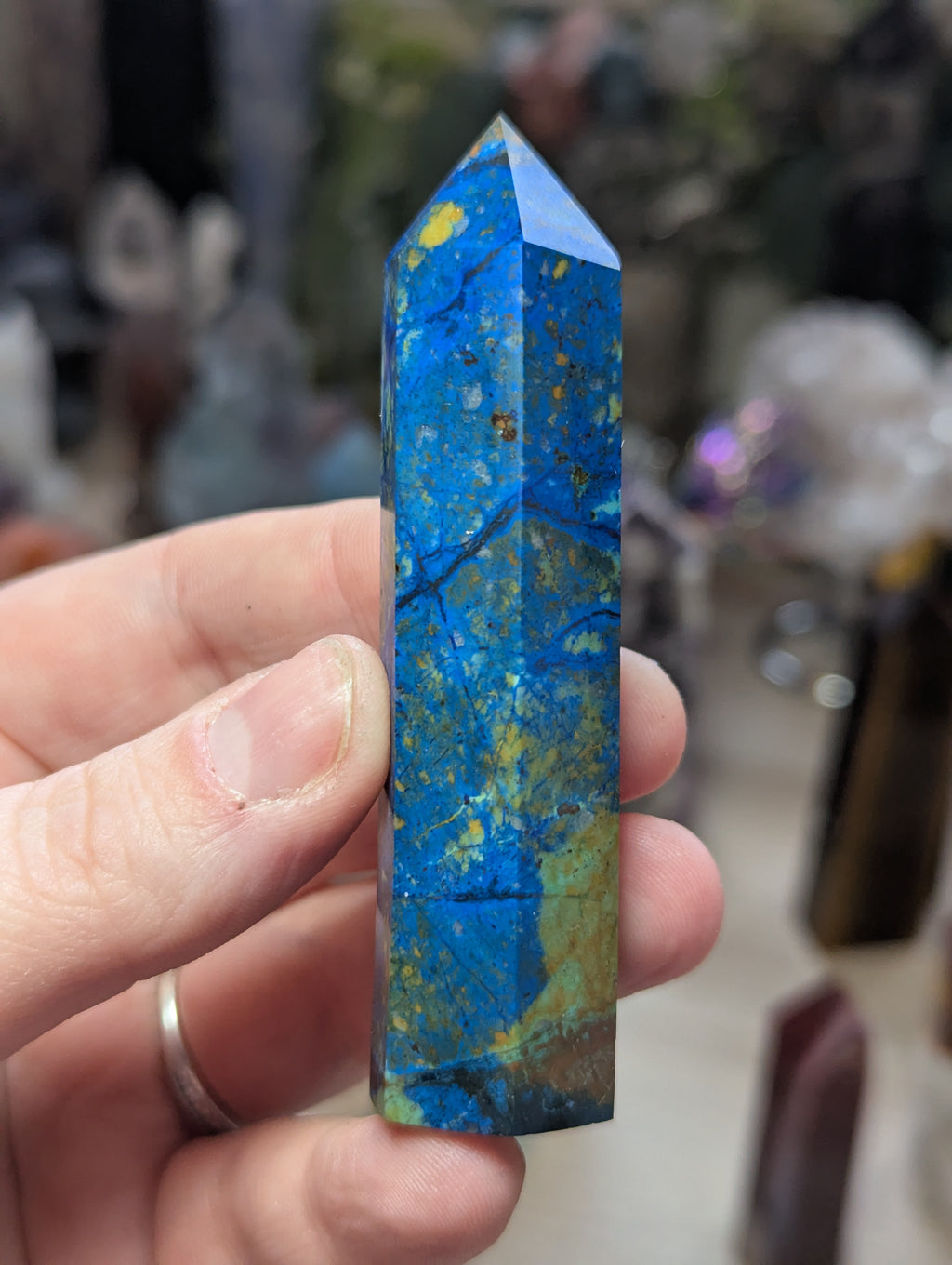 Crycecola crystal tower carving