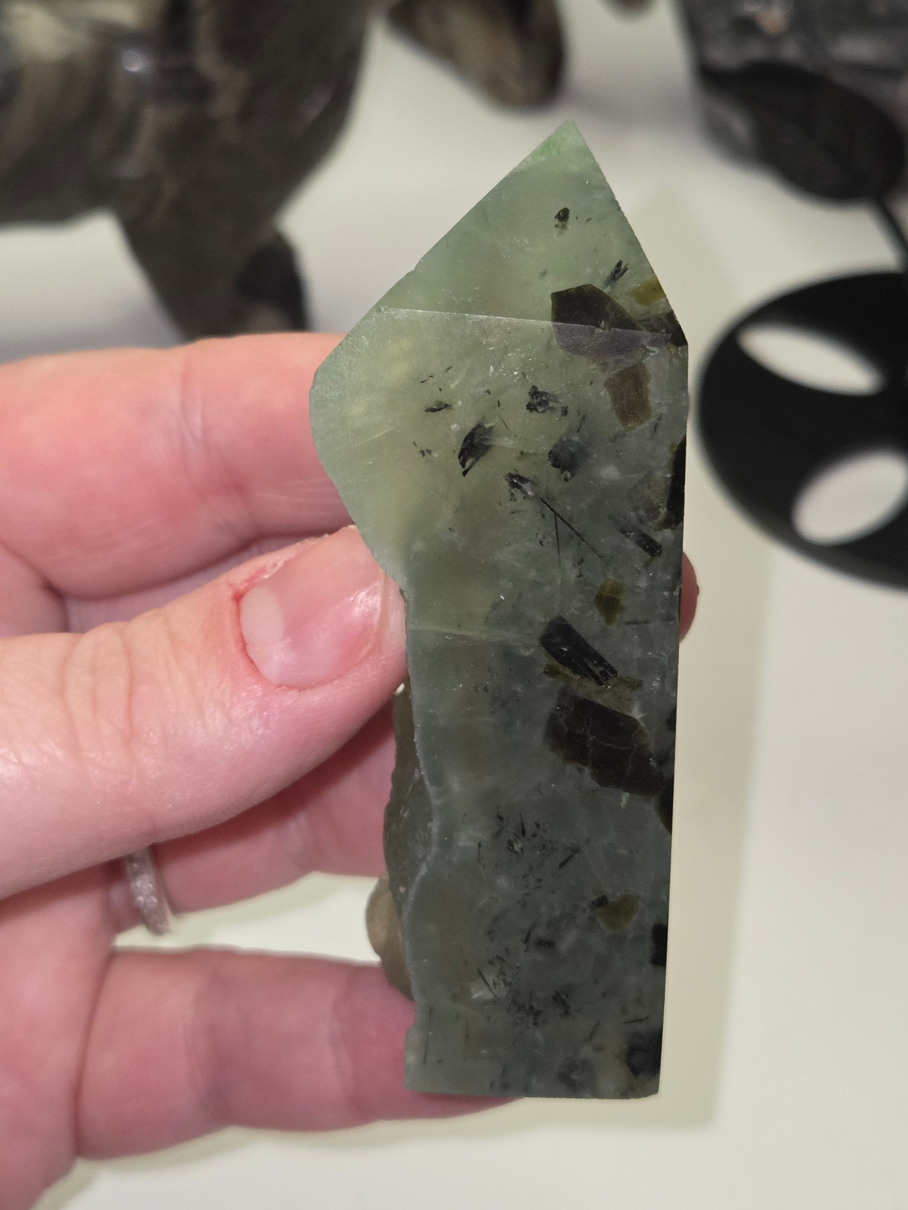 Prenite crystal tower