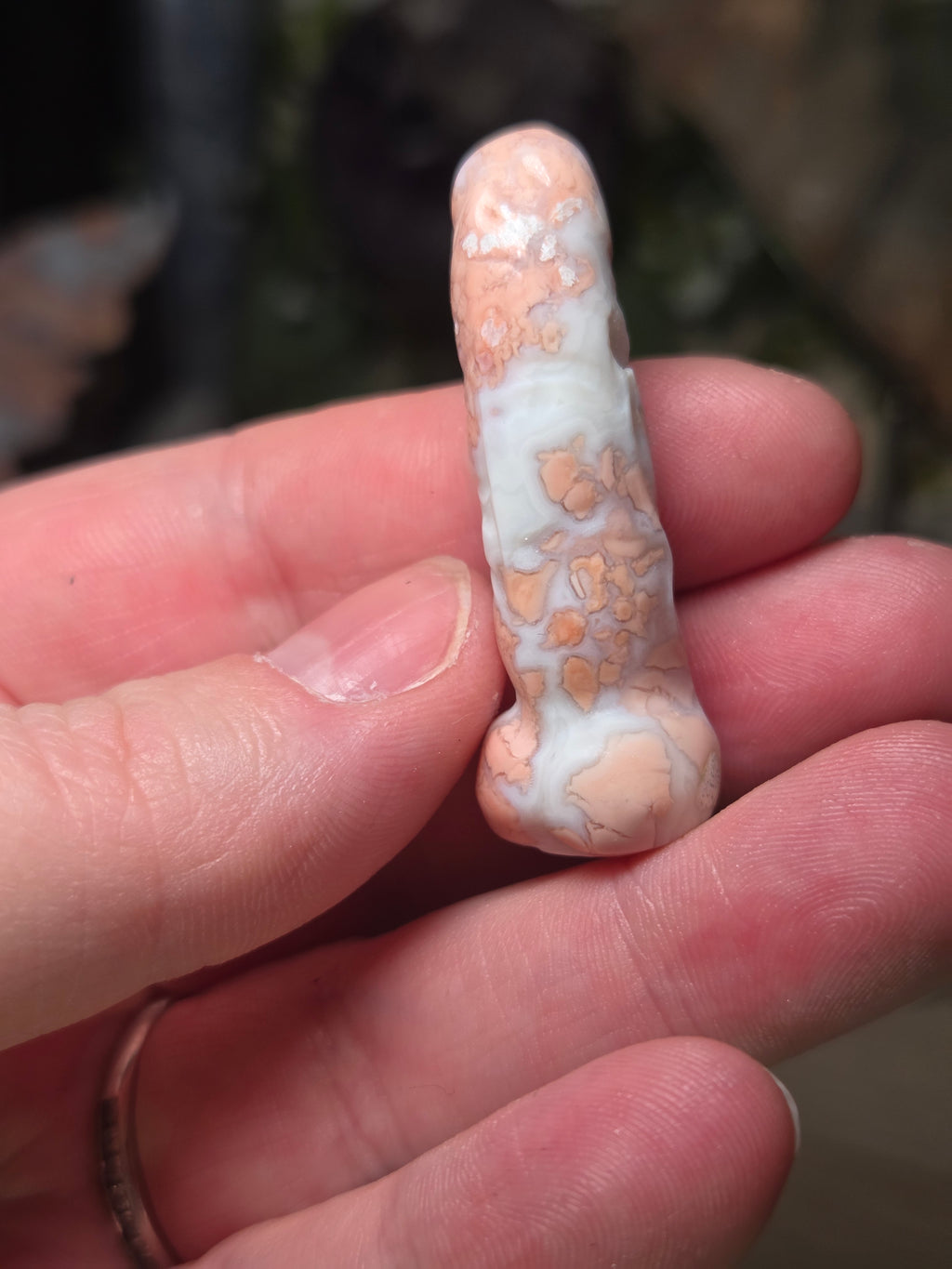 Cotton candy pink Male body part