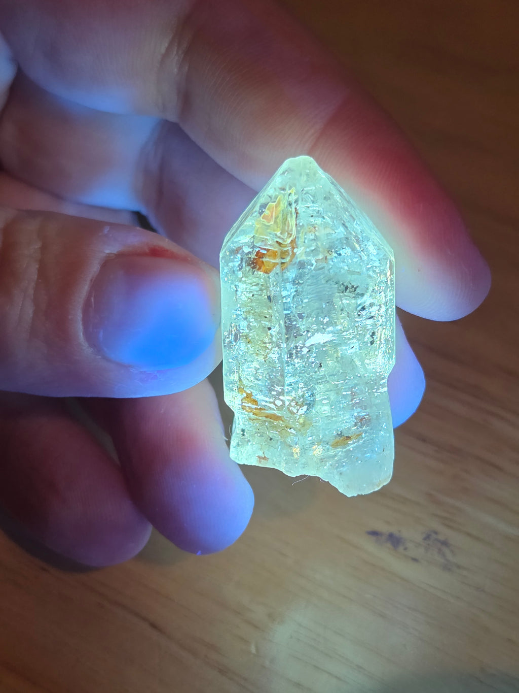 Petroleum crystal specimen