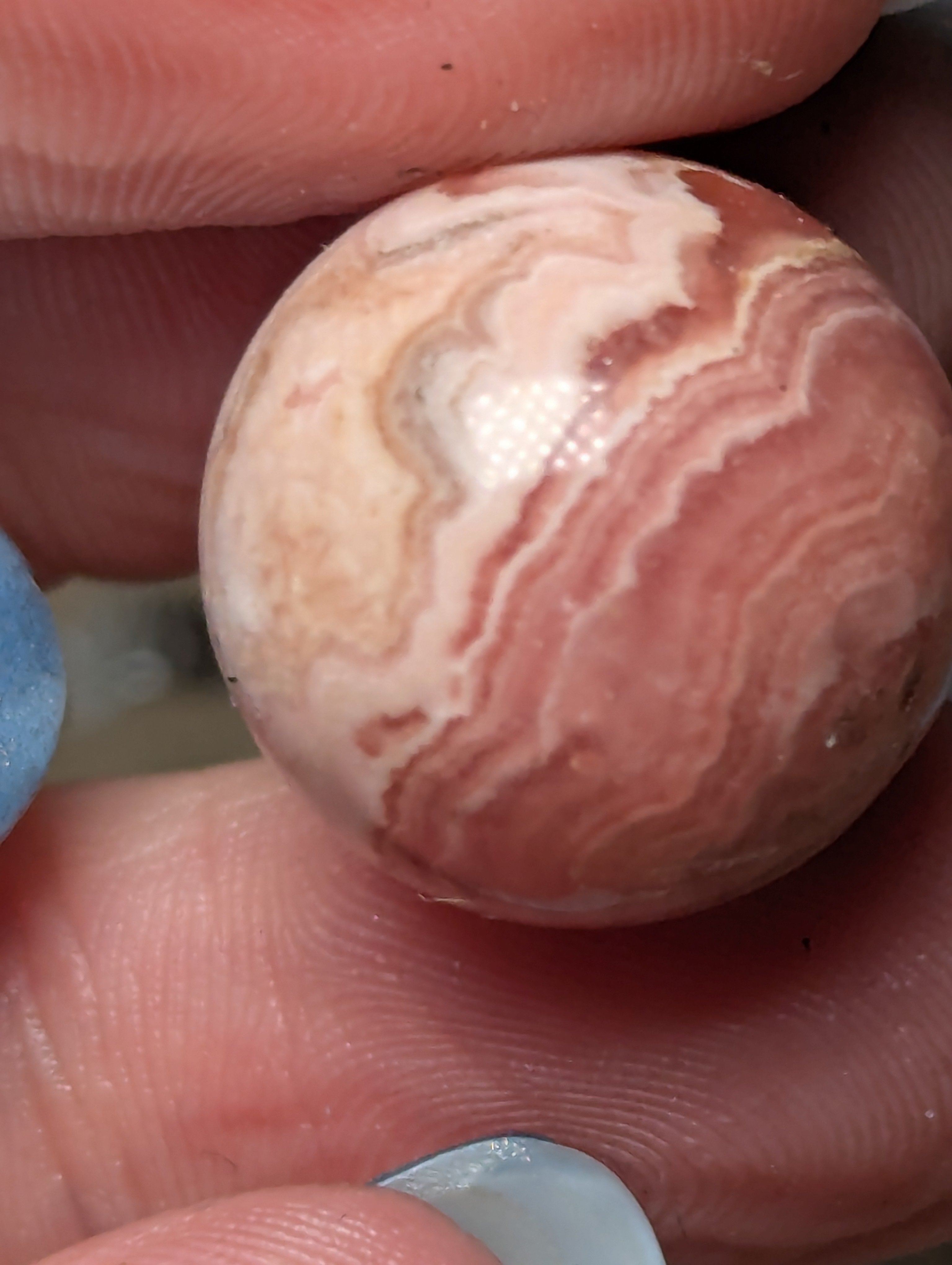 Rhodacrosite crystal spheres