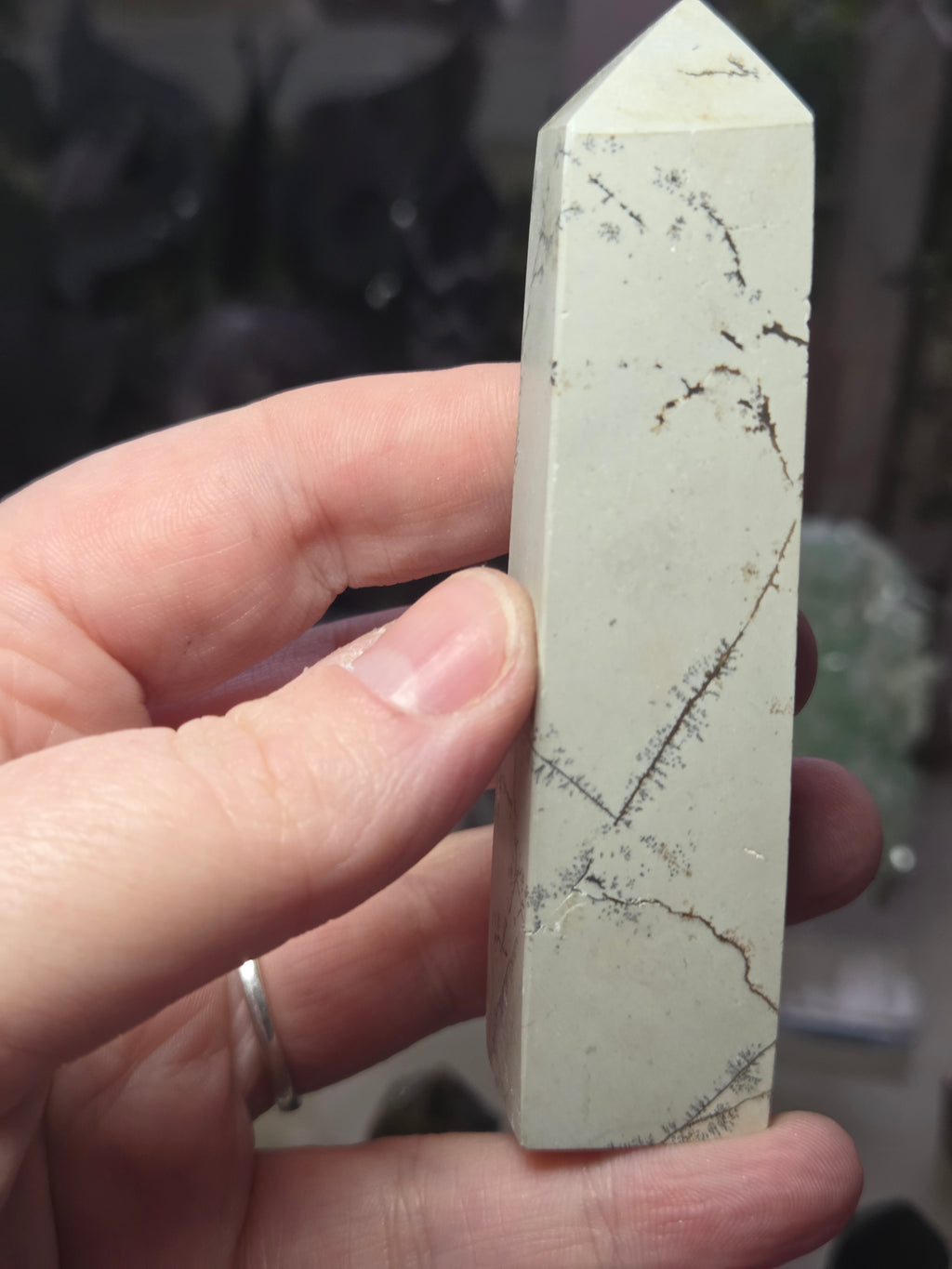 Picture Jasper crystal tower carving