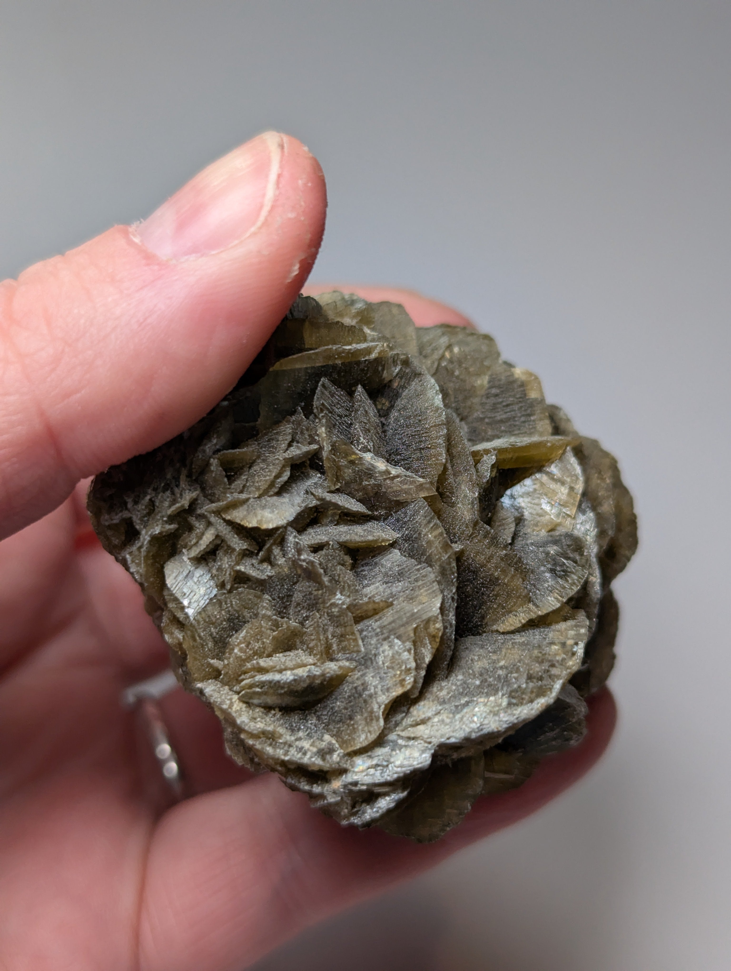 Iridescent Siderite crystal  specimen  from Kosovo