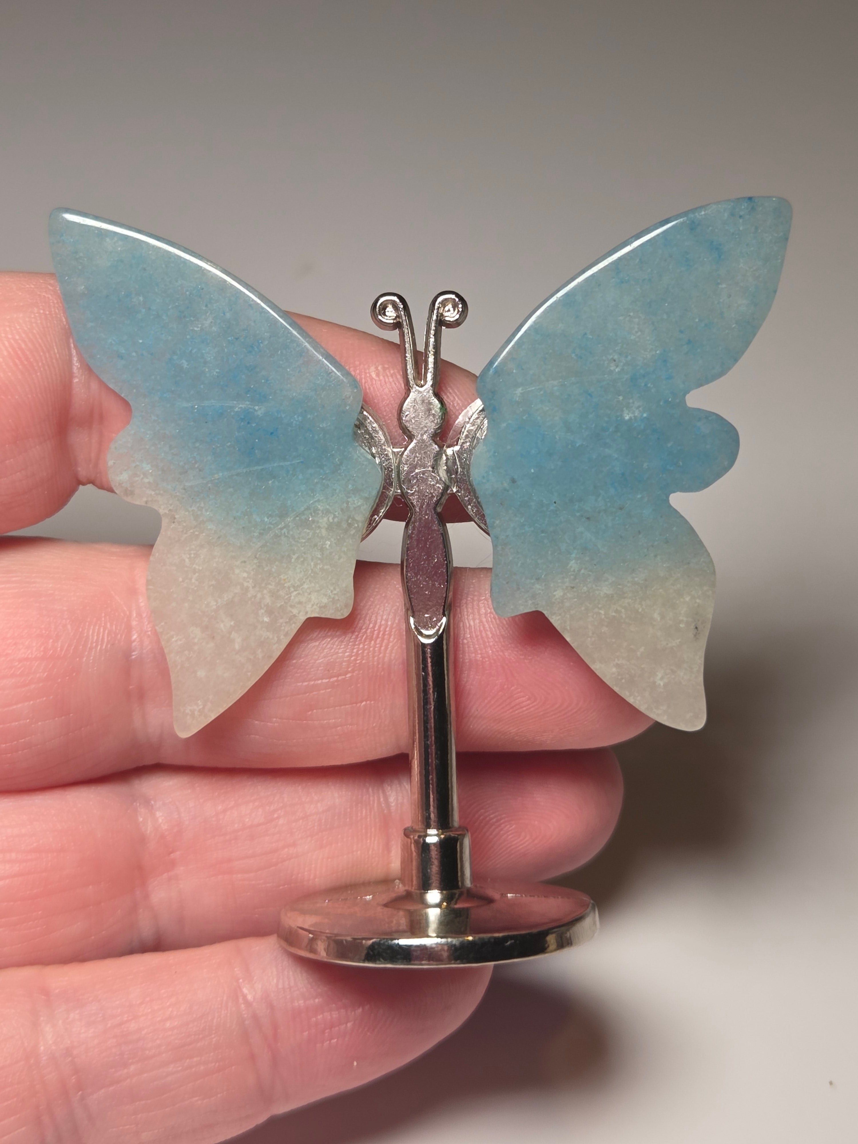 Trolite crystal butterfly