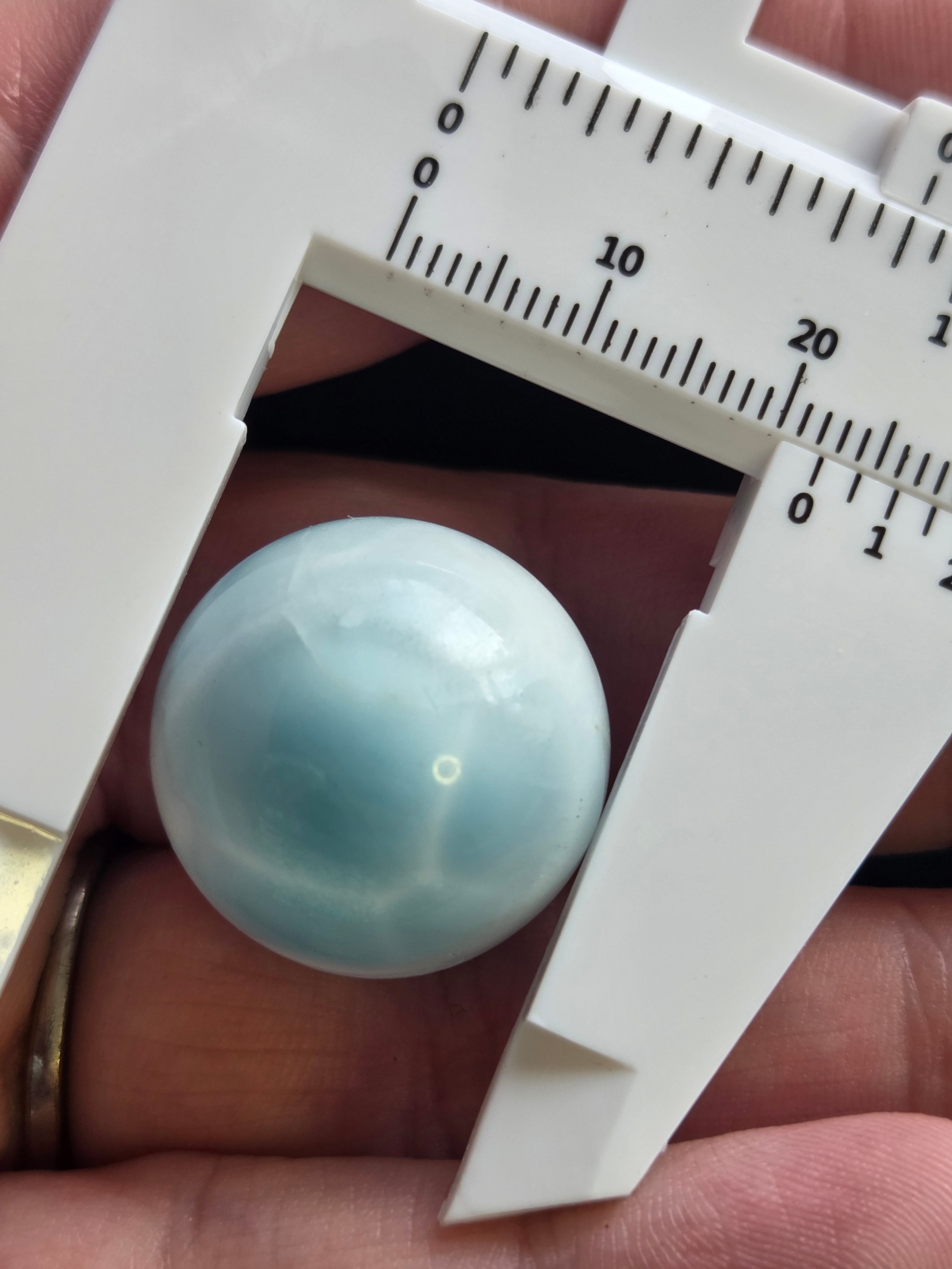 Grade AAAA Larimar crystal sphere