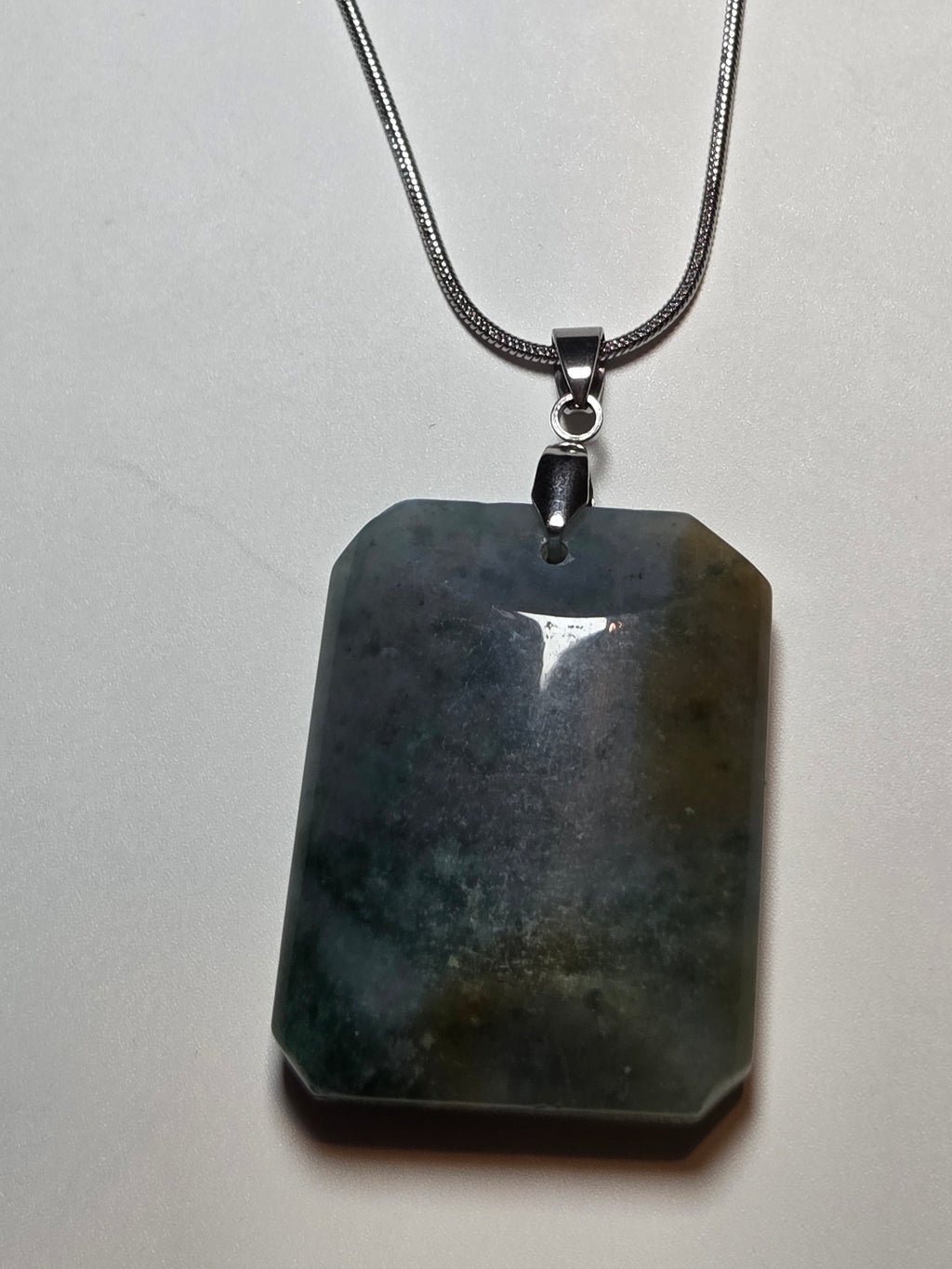 Ocean Jasper crystal handmade necklace